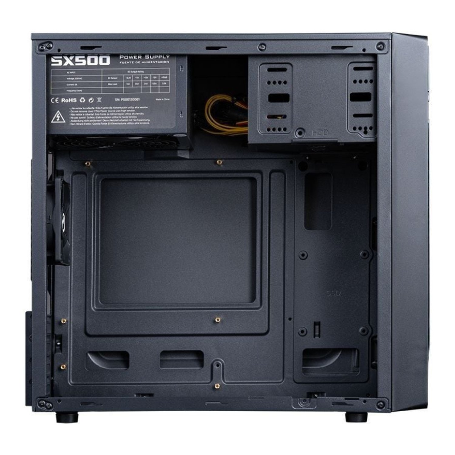 Hiditec Q5 PRO · Minitorre · Fuente 500W incluida