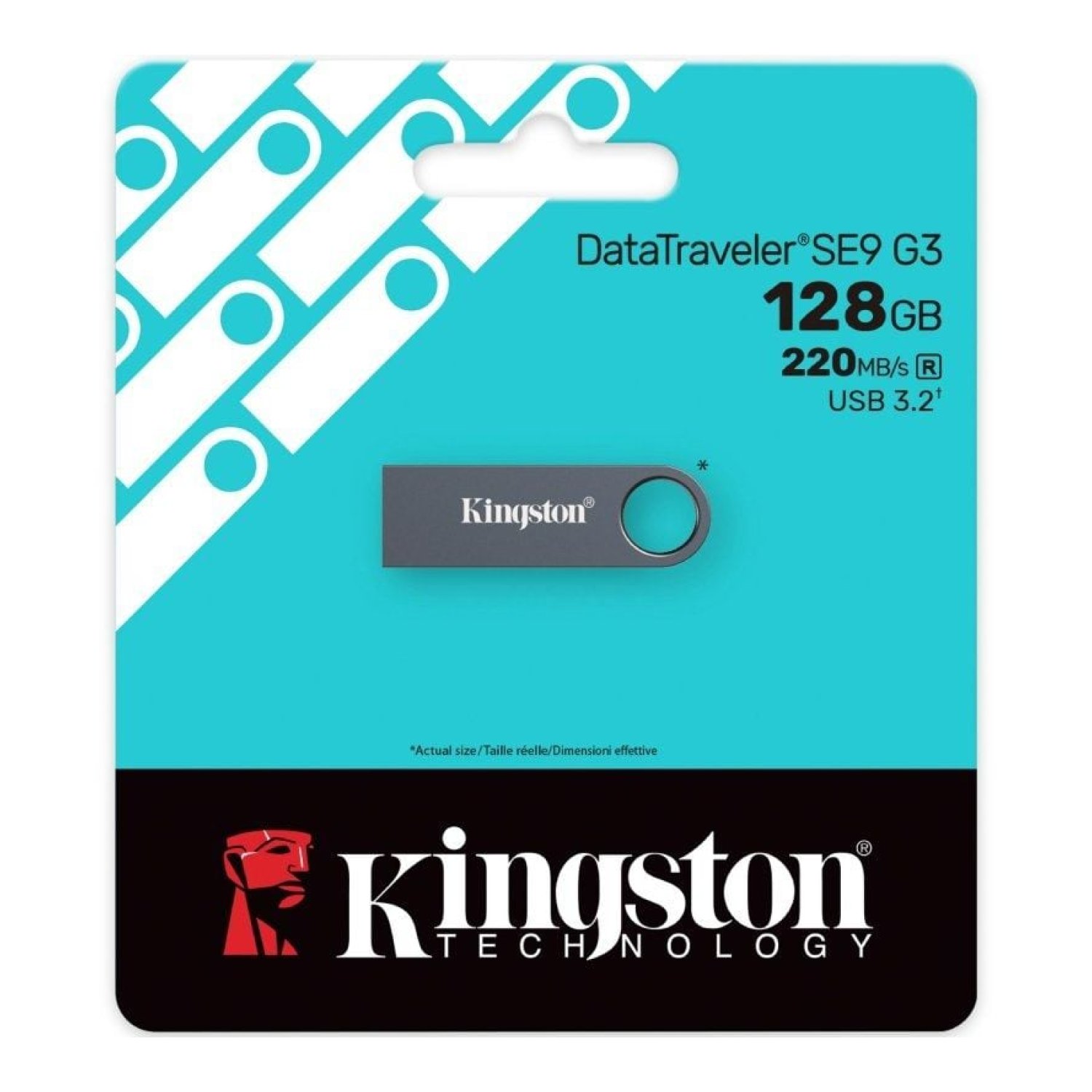 Kingston DataTraveler SE9 G3 · 128GB · USB 3.2