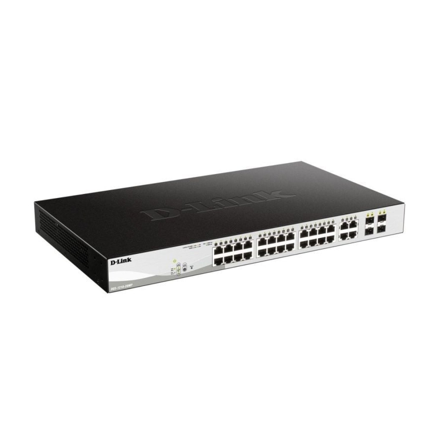 D-Link Smart Plus DGS-1210-28MP · 28 Puertos Gigabit · PoE · 2 SFP
