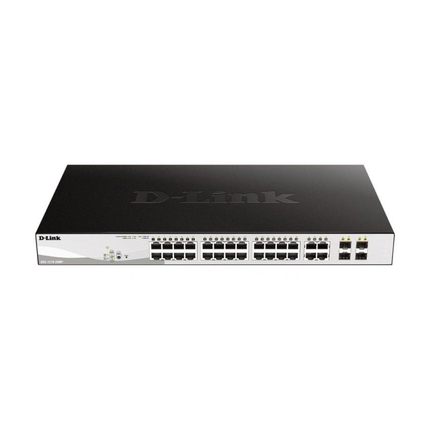 D-Link Smart Plus DGS-1210-28MP · 28 Puertos Gigabit · PoE · 2 SFP