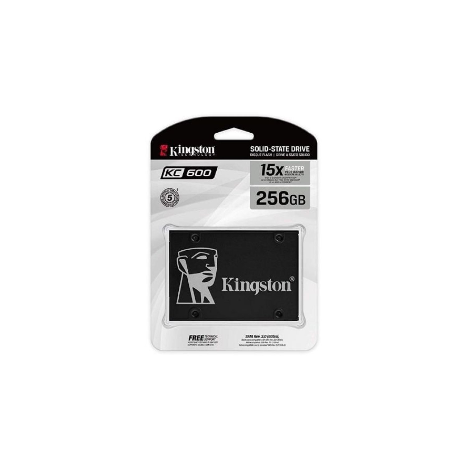 Kingston SKC600 · 256GB · SSD SATA III · Full Capacity