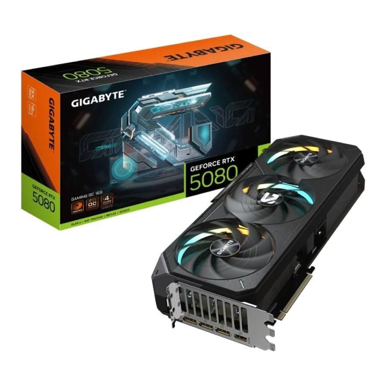 Gigabyte GeForce RTX 5080 Gaming OC · 16GB GDDR7 · Tarjeta Gráfica