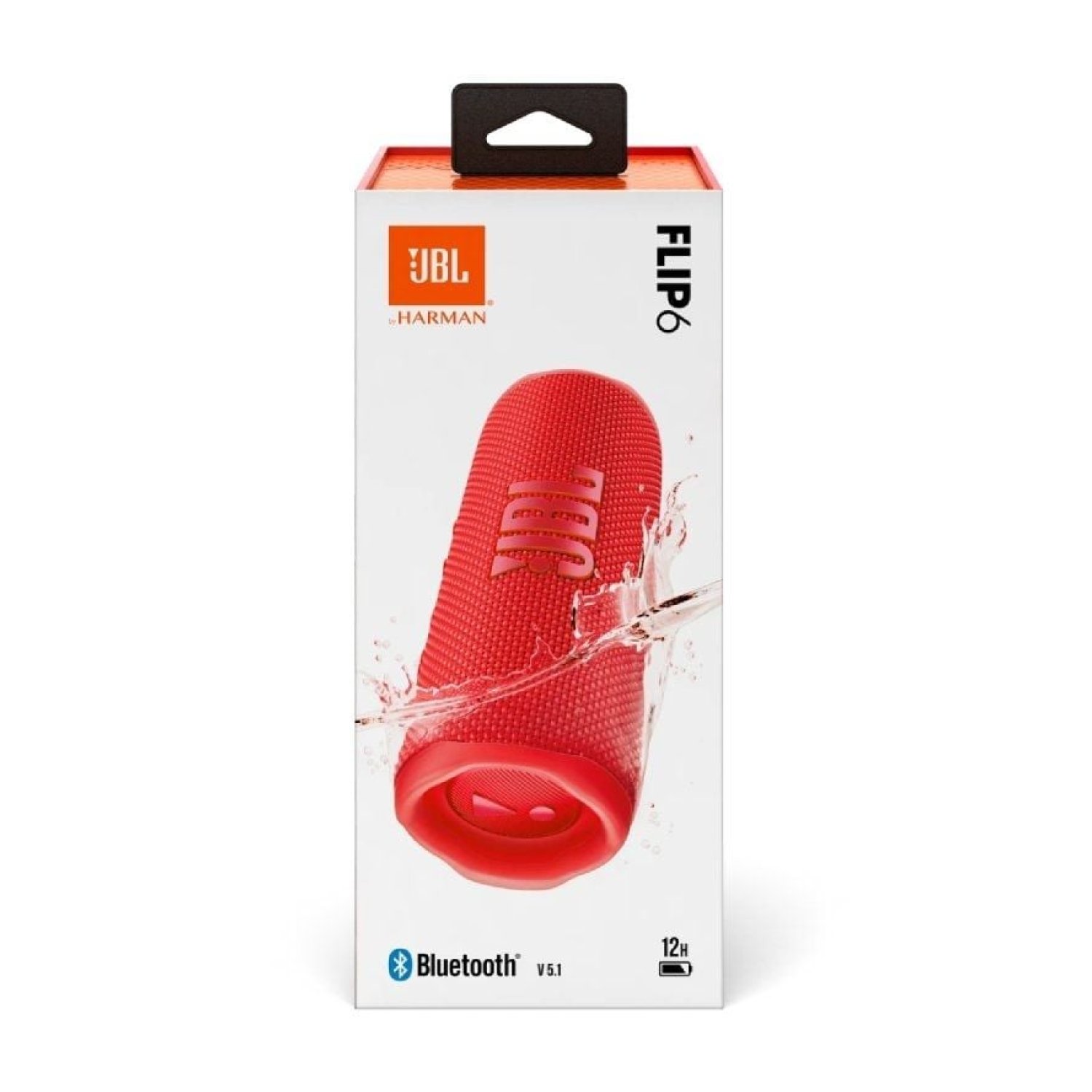 JBL Flip 6 · Altavoz Bluetooth · 30W · Rojo