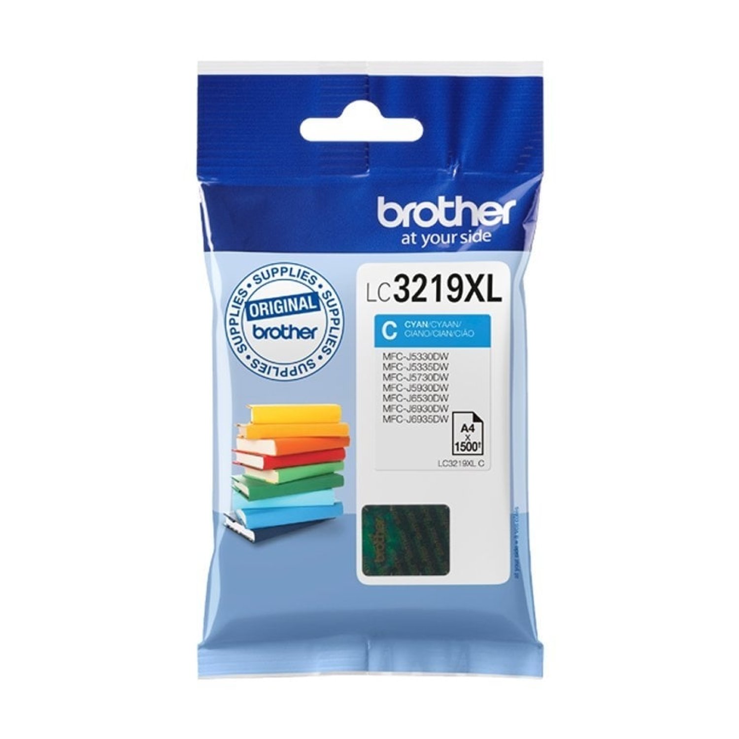 Brother LC-3219C XL · Cartucho Tinta Original · Cian · Alta Capacidad