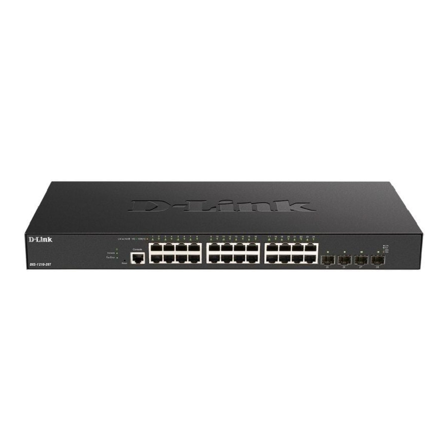 D-Link DXS-1210-28T · Switch Gestionable · 28 Puertos Gigabit · 4 SFP