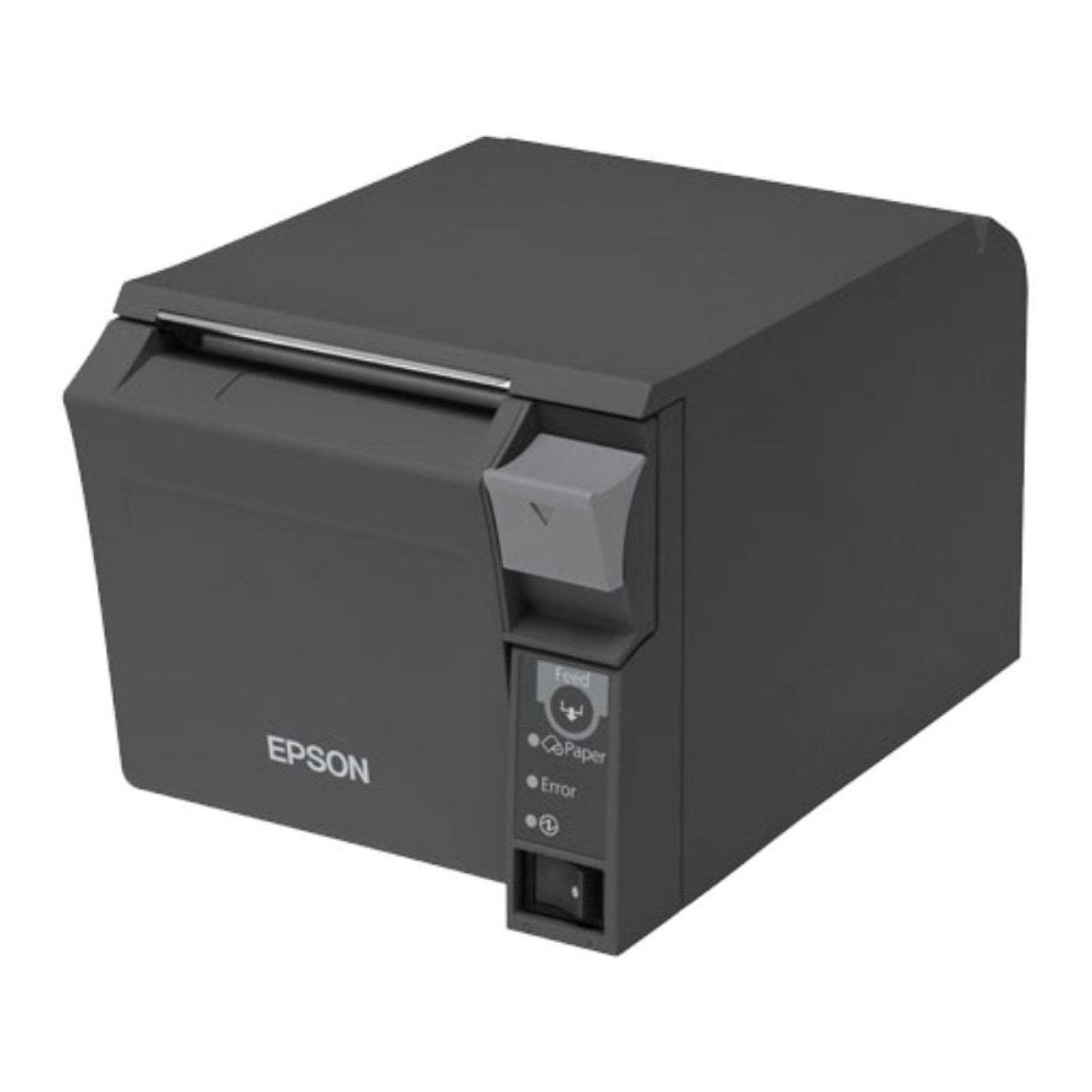 Impresora de Tickets Epson TM-T70II/ Térmica/ Ancho papel 80mm/ USB-Ethernet/ Negra