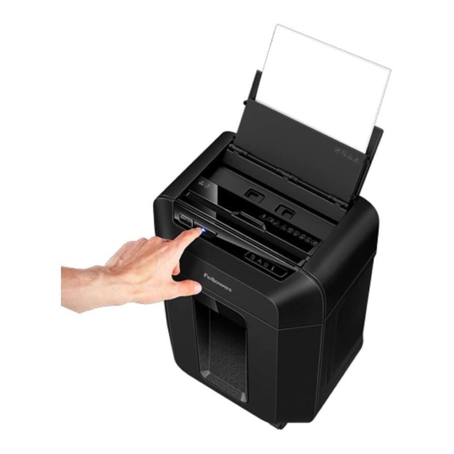 Fellowes 80M · Destructora Mini · Corte 4x12mm · Negra
