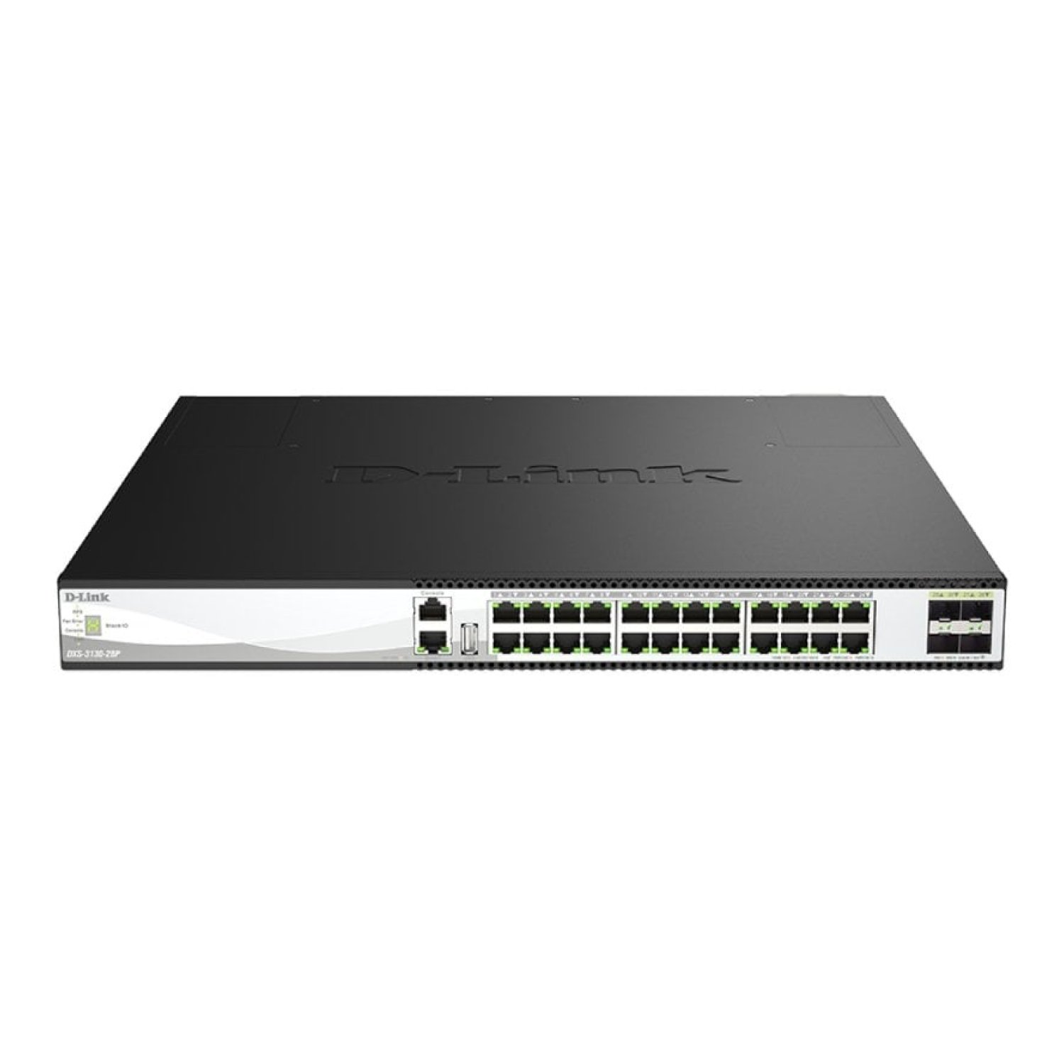 D-Link DXS-3130-28P · Switch Gestionable · 24 Puertos Gigabit · PoE · SFP