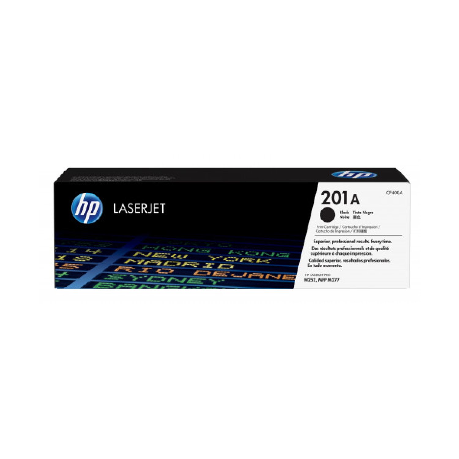 HP Tóner Original Nº201A · Negro