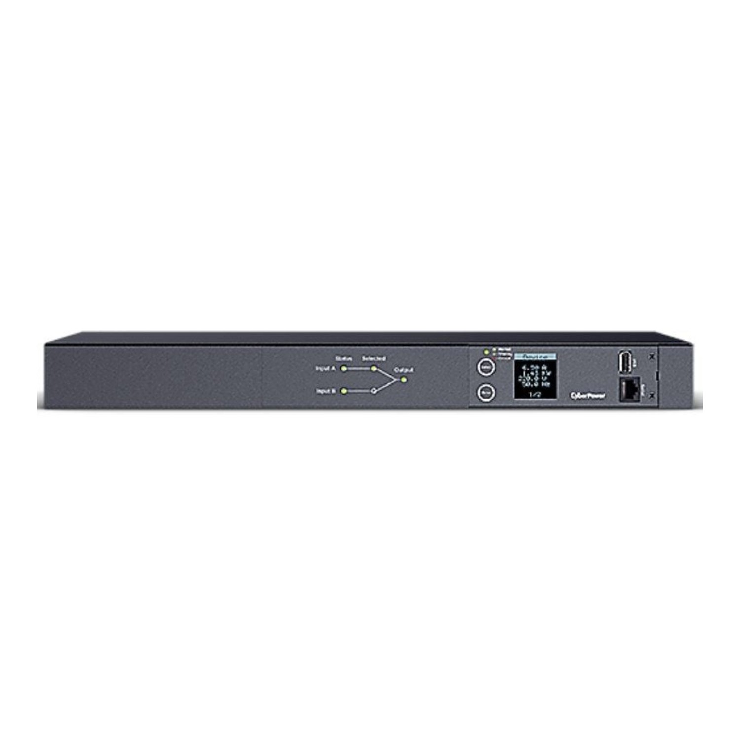 Cyberpower PDU24005 · 16A · 2x IEC C19 · 8x IEC C13 · 1U Rack