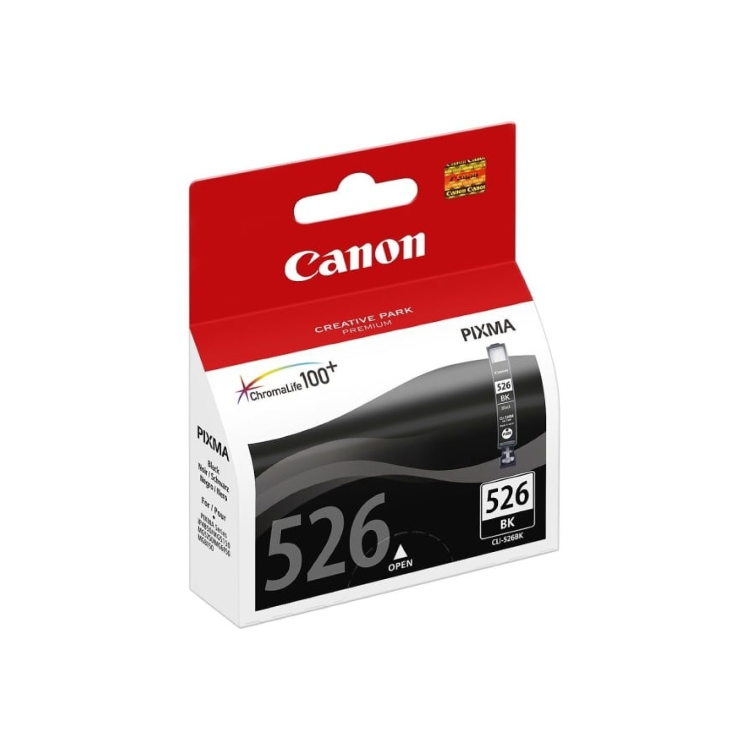 Canon CLI-526BK · Cartucho Tinta Original · Negro