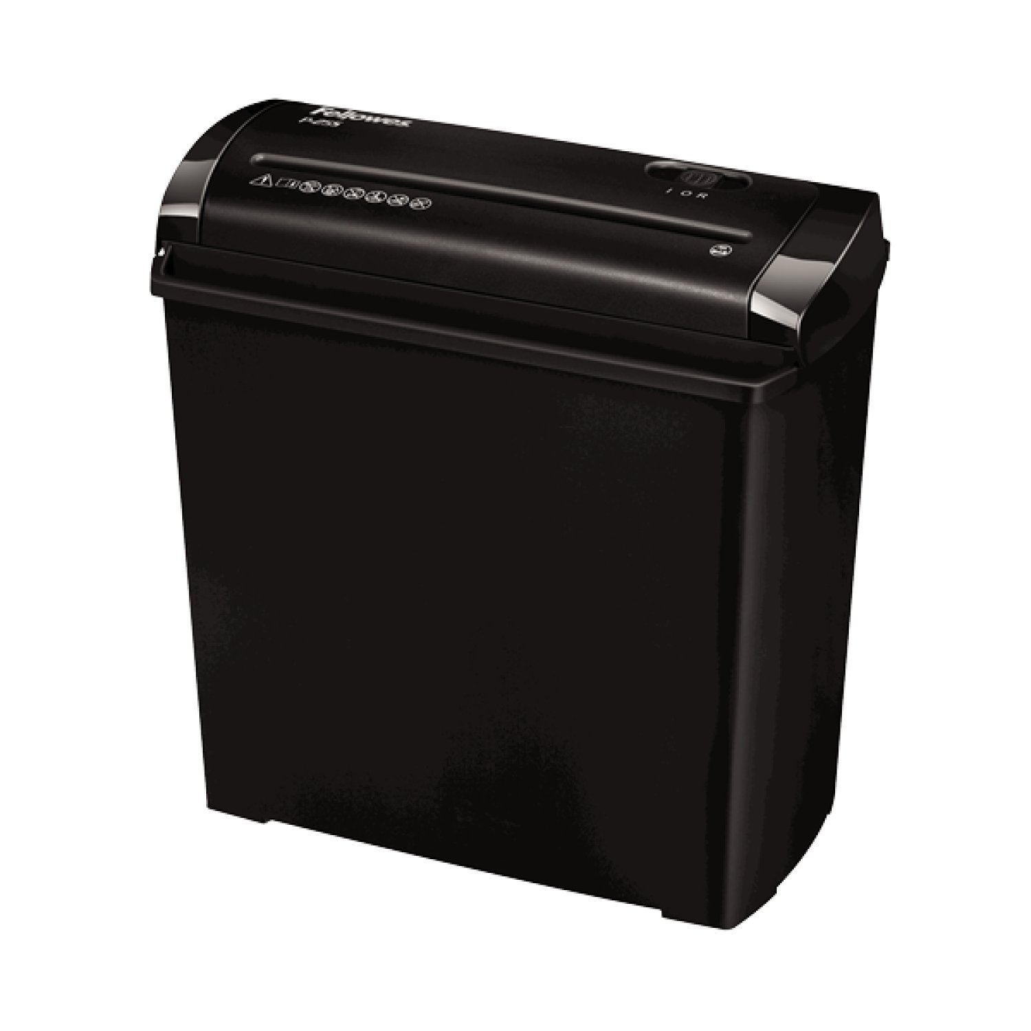 Fellowes P-25S · Destructora de Papel · Corte en Tiras 7mm · Negra