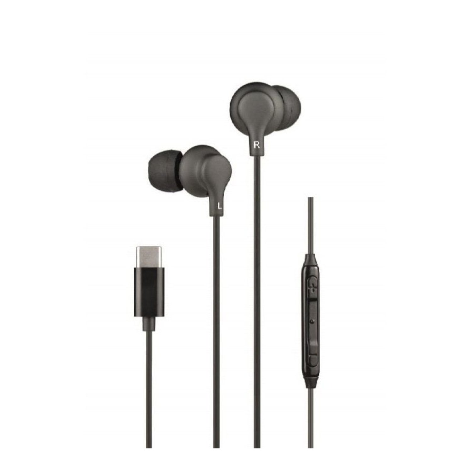 Daewoo DW2015 · Auriculares Intrauditivos · Micrófono · USB Tipo-C · Negros