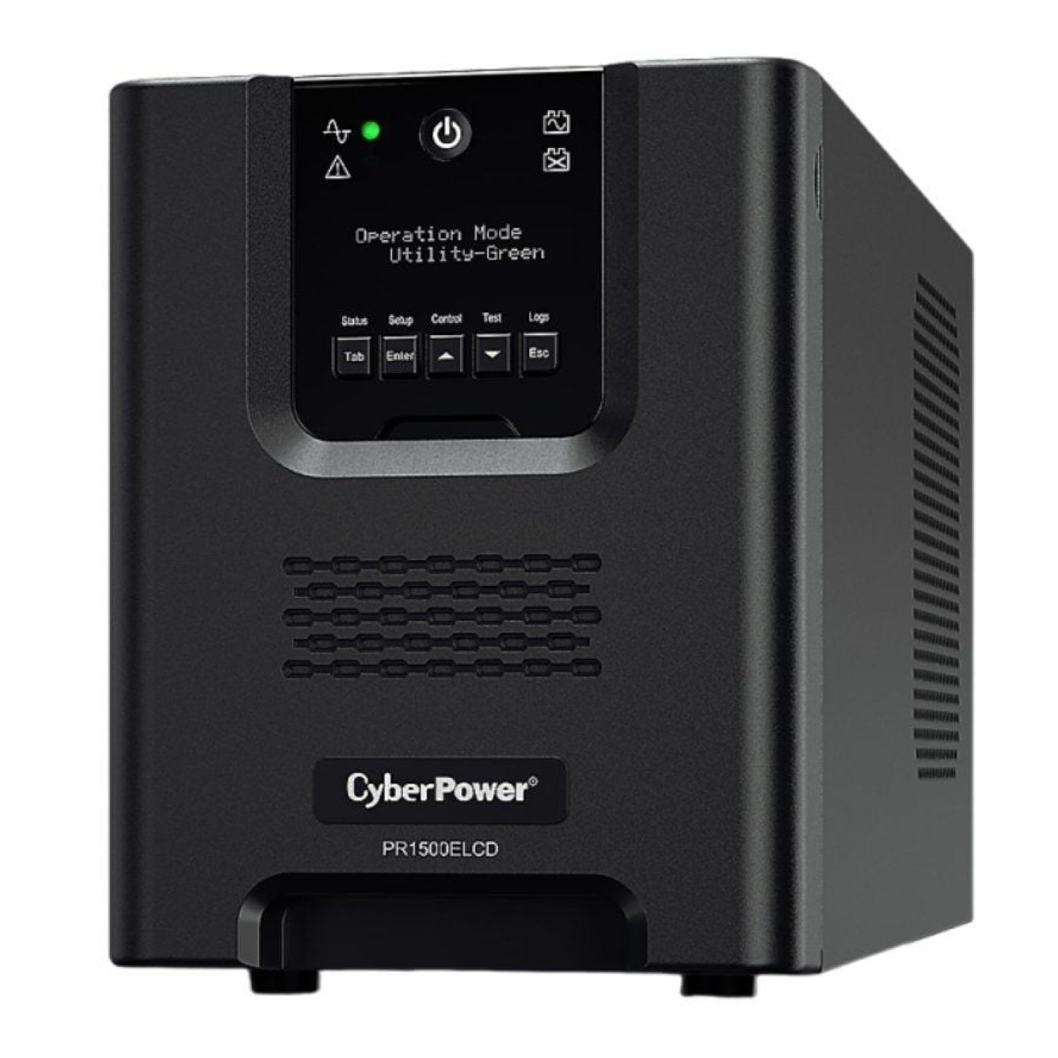 CyberPower PR1500ELCD · SAI Línea Interactiva · 1500VA · 1350W · 8 Salidas · Torre