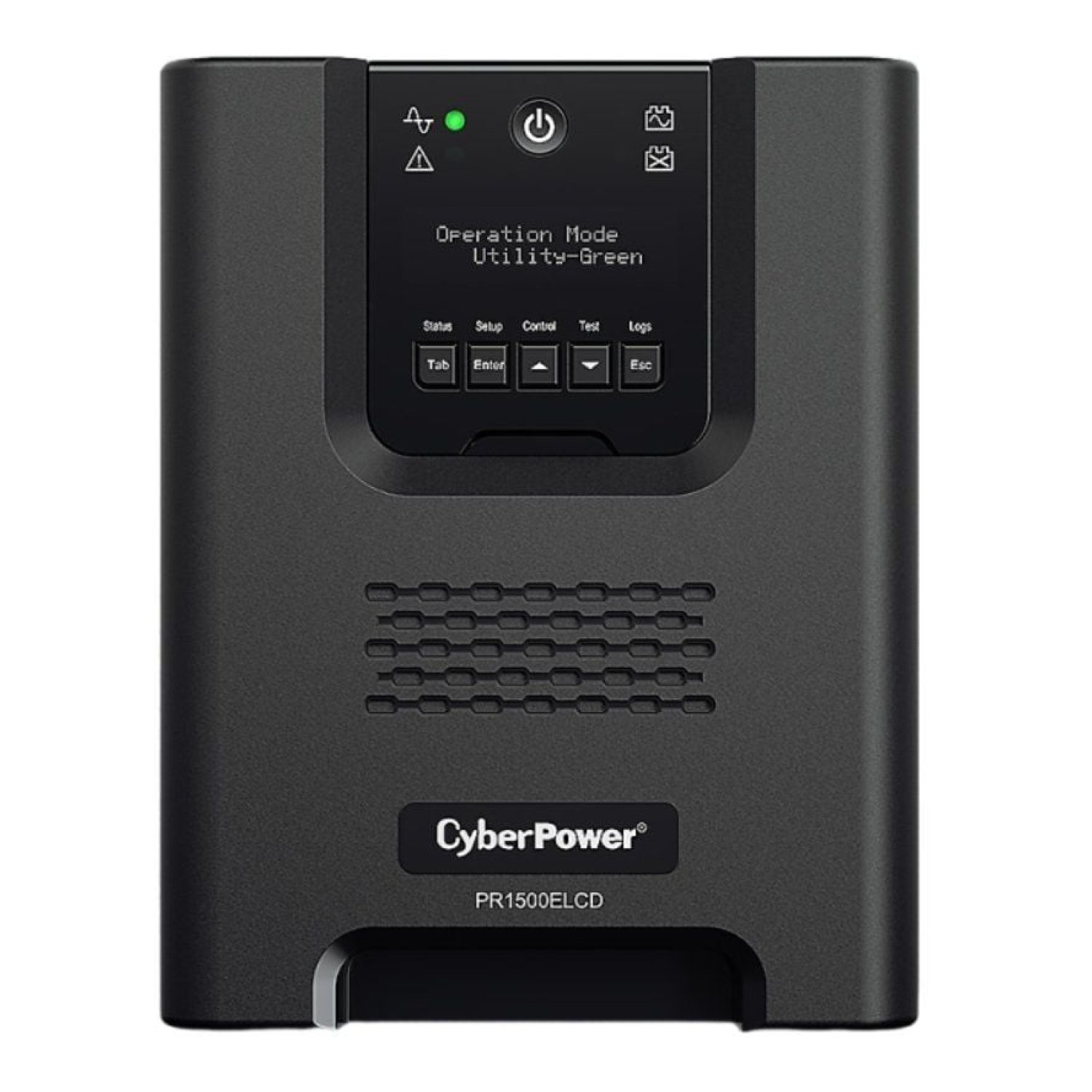 CyberPower PR1500ELCD · SAI Línea Interactiva · 1500VA · 1350W · 8 Salidas · Torre