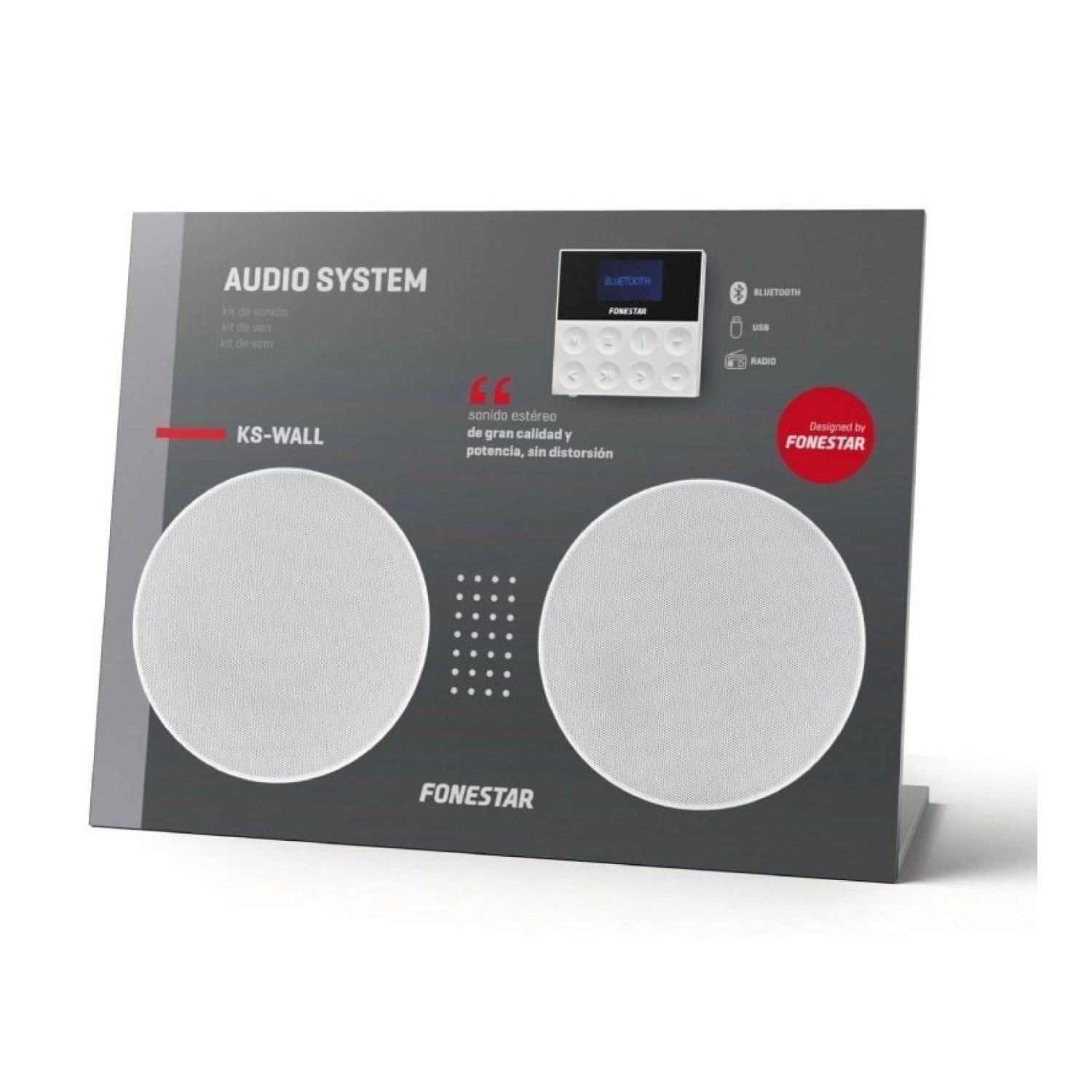 Kit de Sonido Fonestar KS-WALL