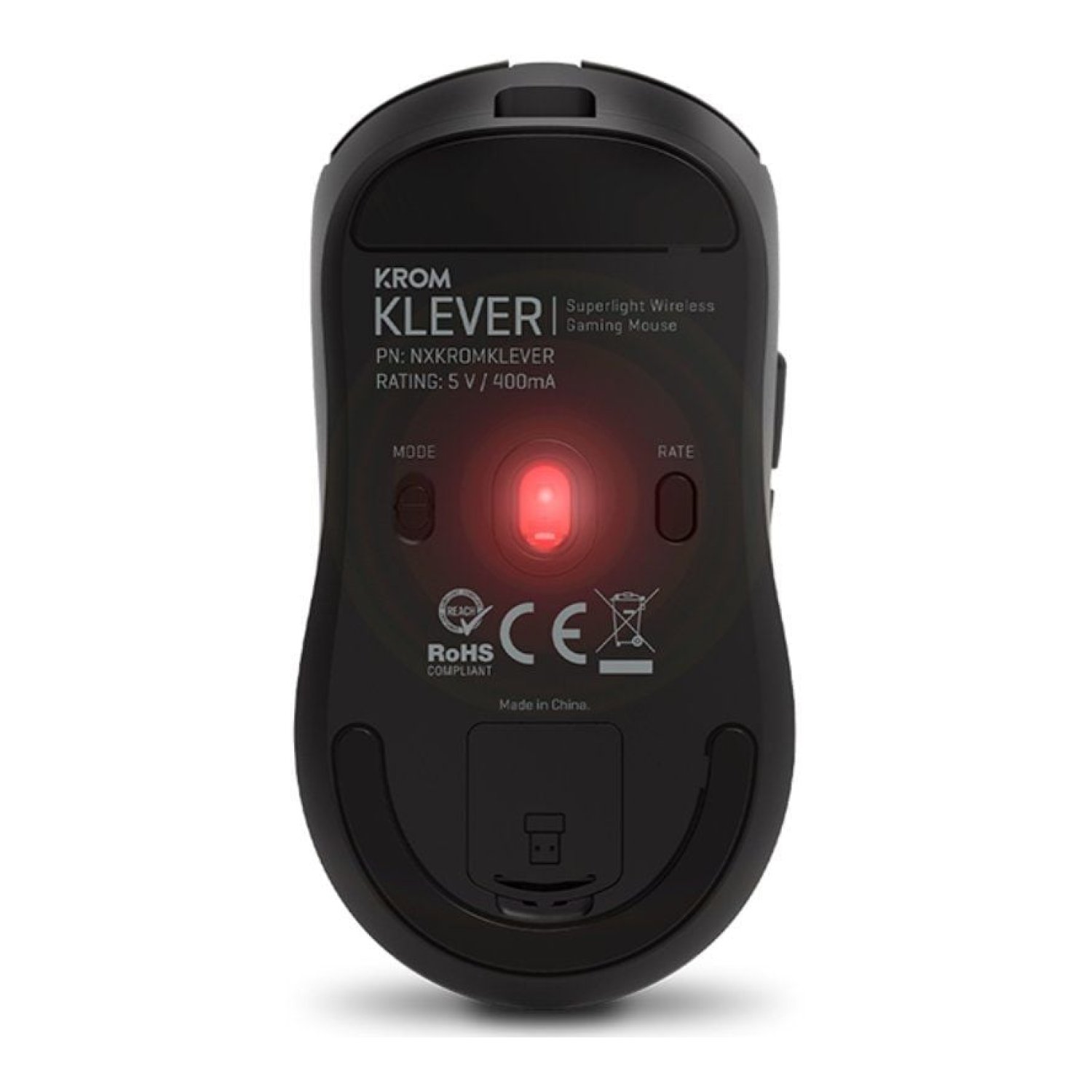 Krom Klever · Ratón Gaming Inalámbrico · 10000 DPI
