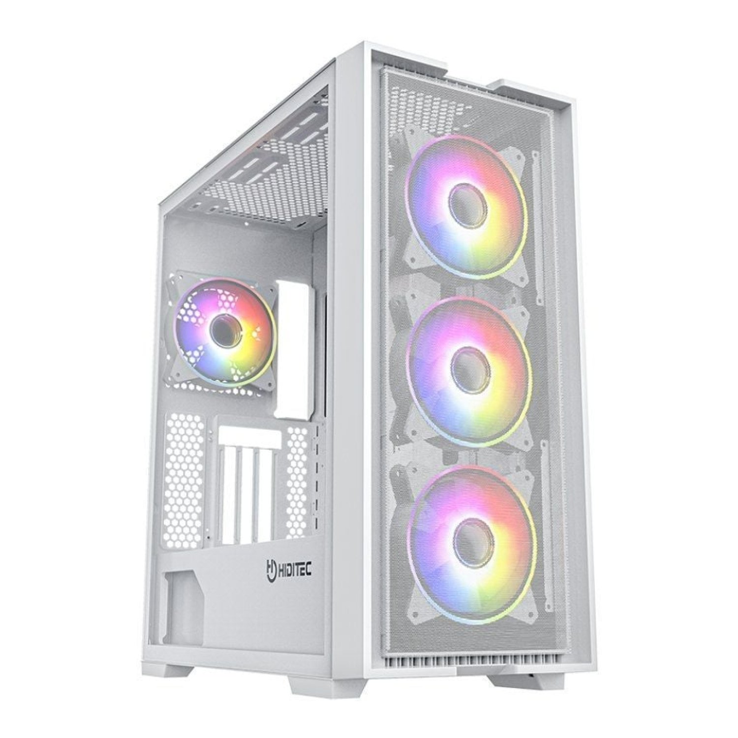 Hiditec H2 Air · Caja Gaming Torre ATX · ARGB · Blanca