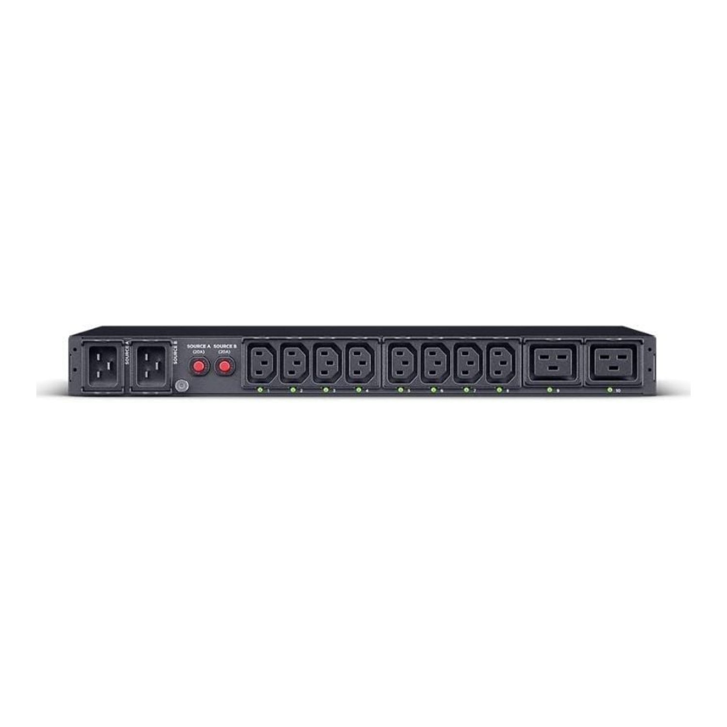 Cyberpower PDU44005 · Regleta PDU Rack 1U · 16A · 8x IEC C13 · 2x IEC C19