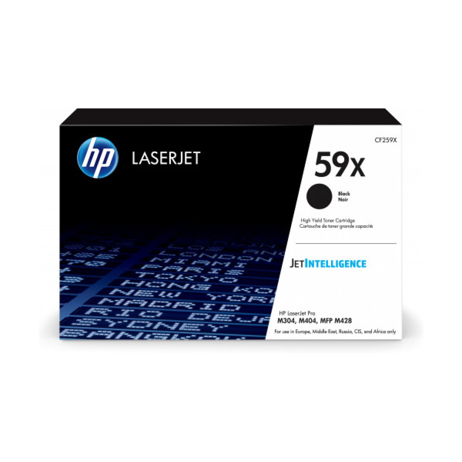 HP Tóner nº59X XL · Alta Capacidad · Negro