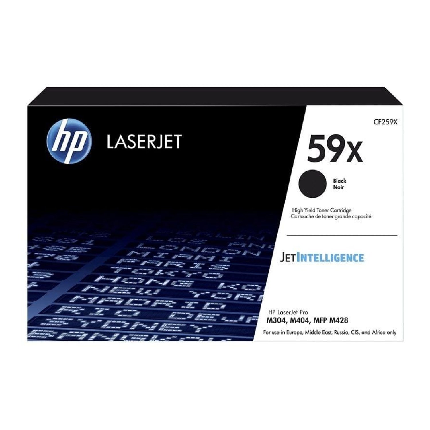 HP Tóner nº59X XL · Alta Capacidad · Negro