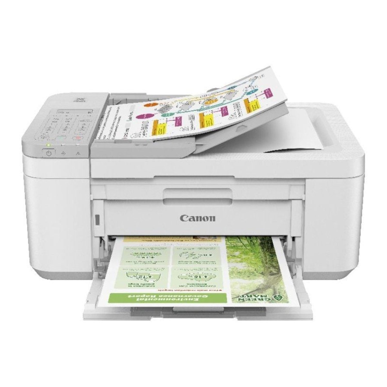 Canon PIXMA TR4756i · Multifunción WiFi · Impresión Duplex · Fax · Blanca