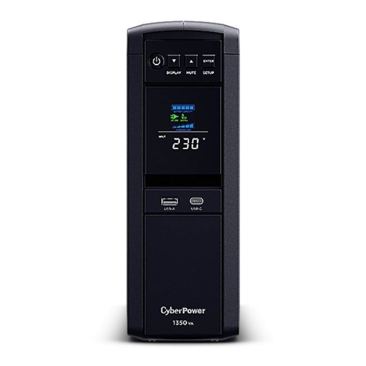 SAI Línea Interactiva Cyberpower CP1350EPFCLCD/ 1350VA-810W/ 6 Salidas/ Formato Torre
