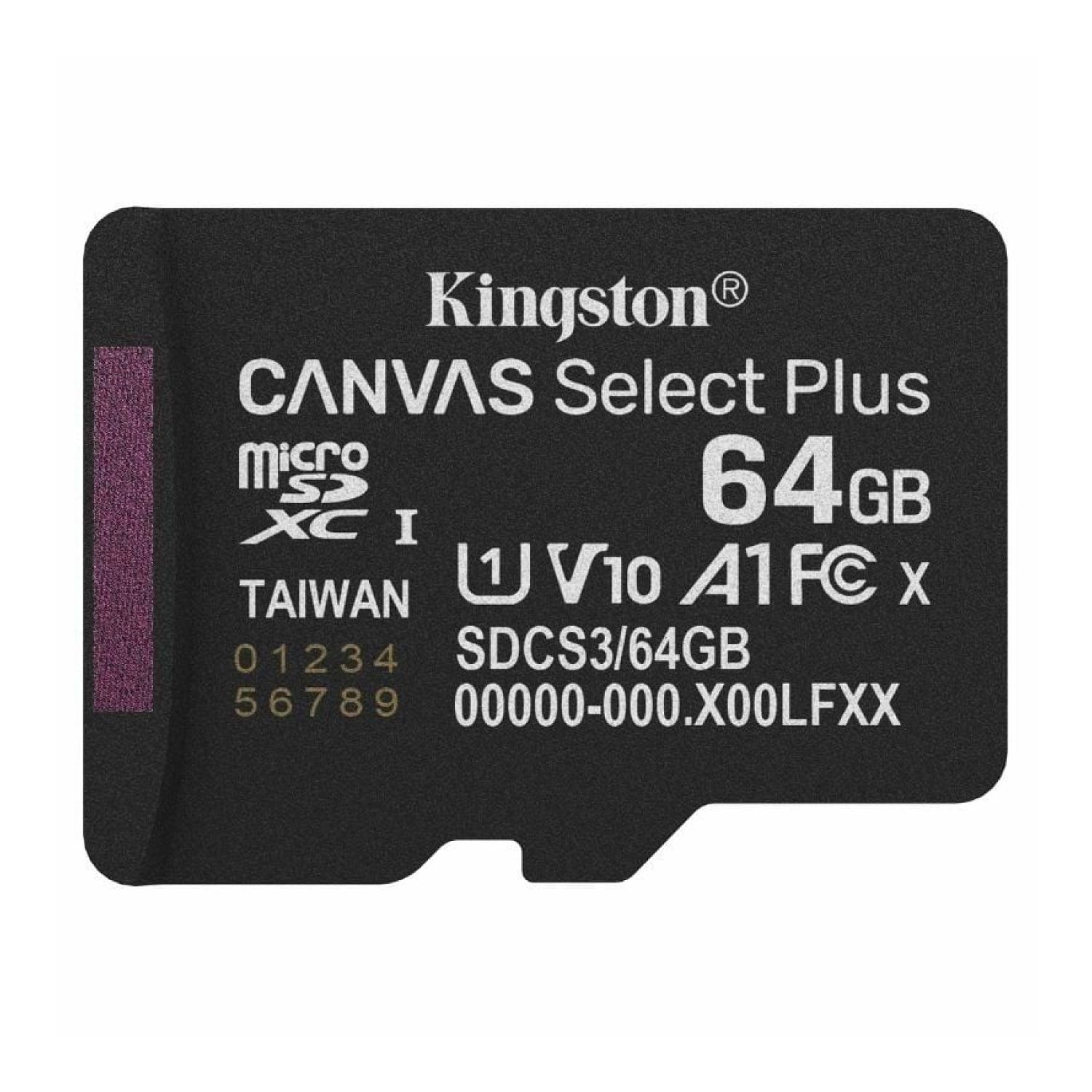 Kingston Canvas Select Plus · 64GB microSD XC · Clase 10 · 100MB/s