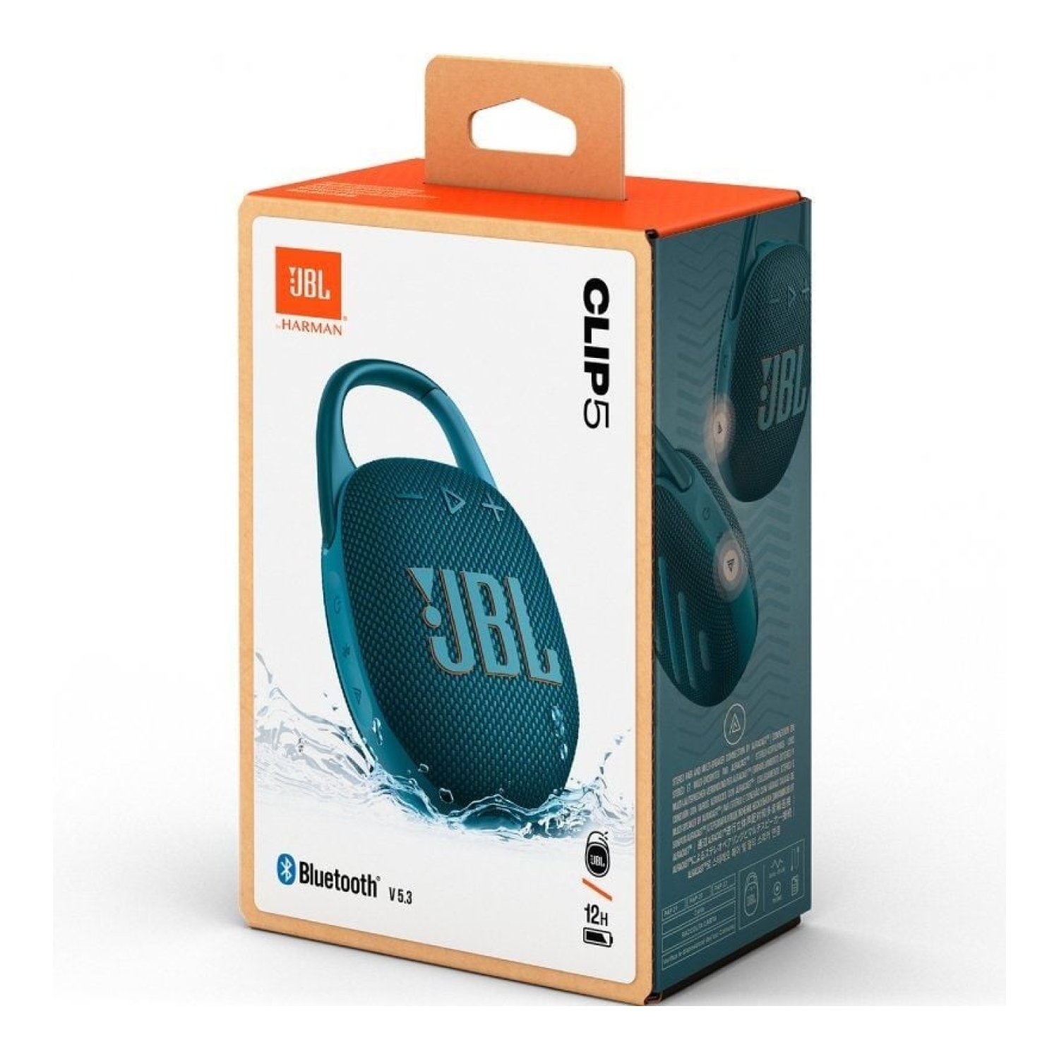 JBL Clip 5 · Altavoz Bluetooth · 7W · Azul