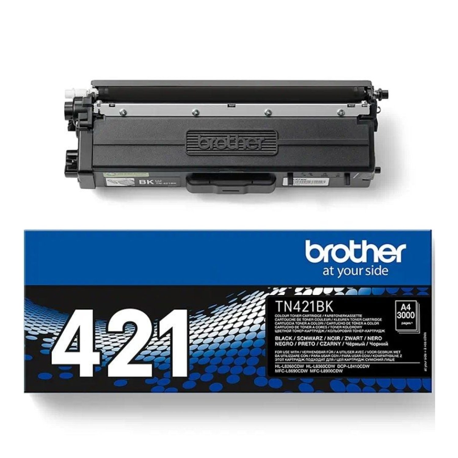 Brother TN-421BK · Tóner Original · Negro