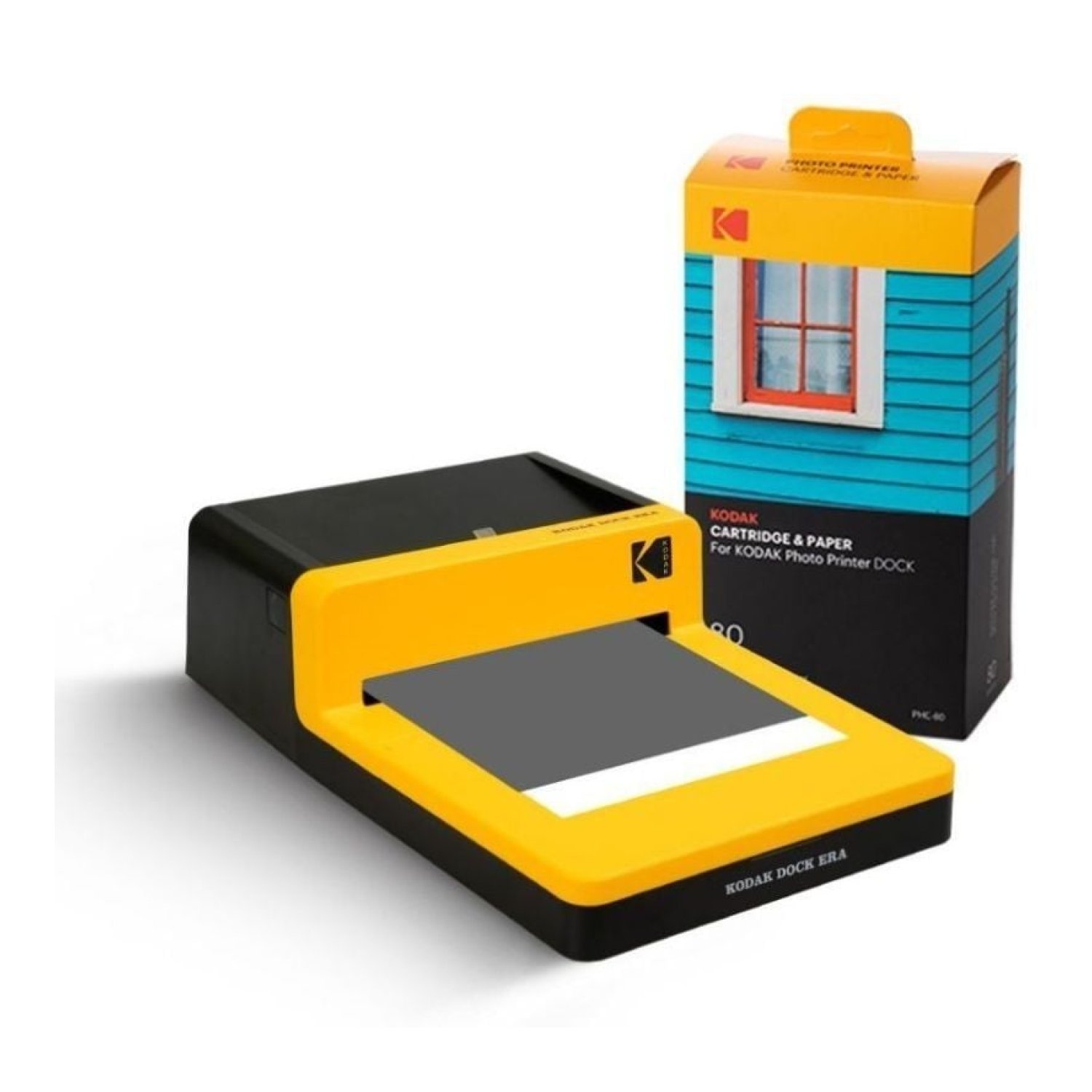 Kodak · Papel Fotográfico · 4"x6" · 80 Hojas · Compatible Dock PD450/KD600