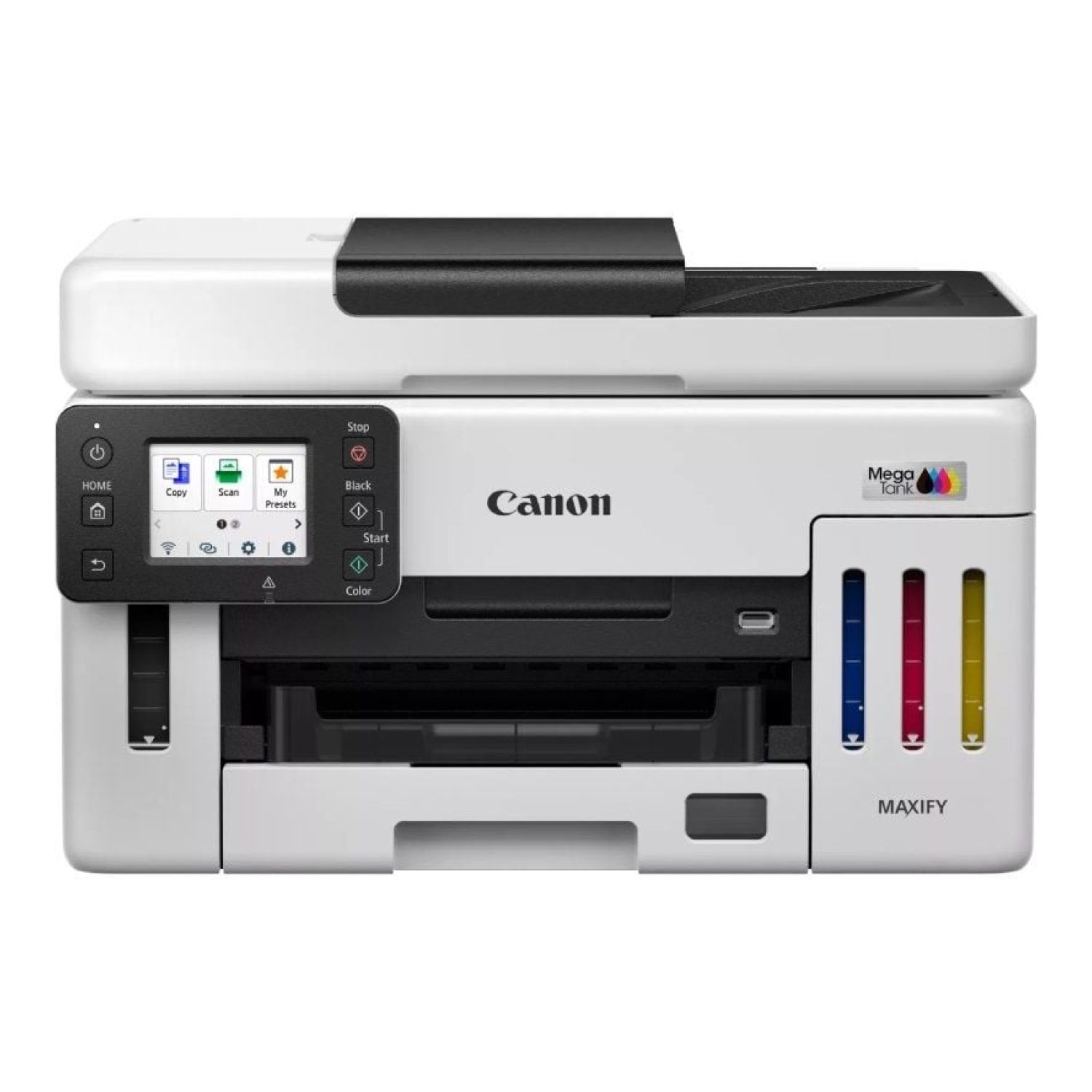 Canon MAXIFY GX6150 · Multifunción MegaTank · WiFi · Dúplex · Blanca