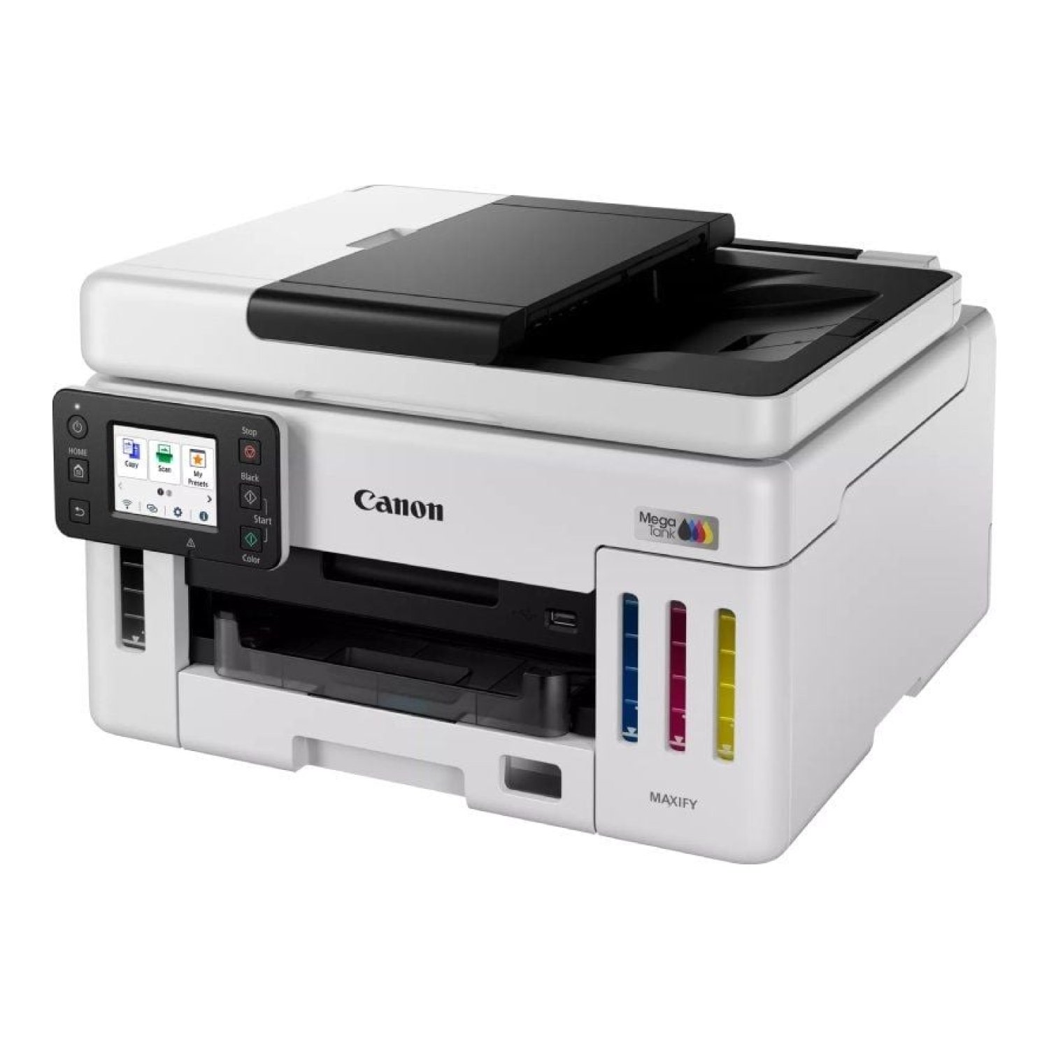 Canon MAXIFY GX6150 · Multifunción MegaTank · WiFi · Dúplex · Blanca