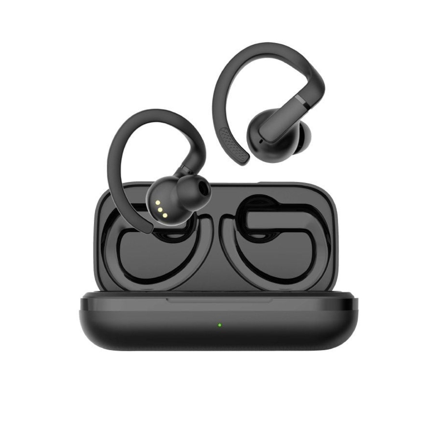 Daewoo DW2003 · Auriculares Bluetooth Deportivos · 8h Autonomía · Estuche de Carga · Negro