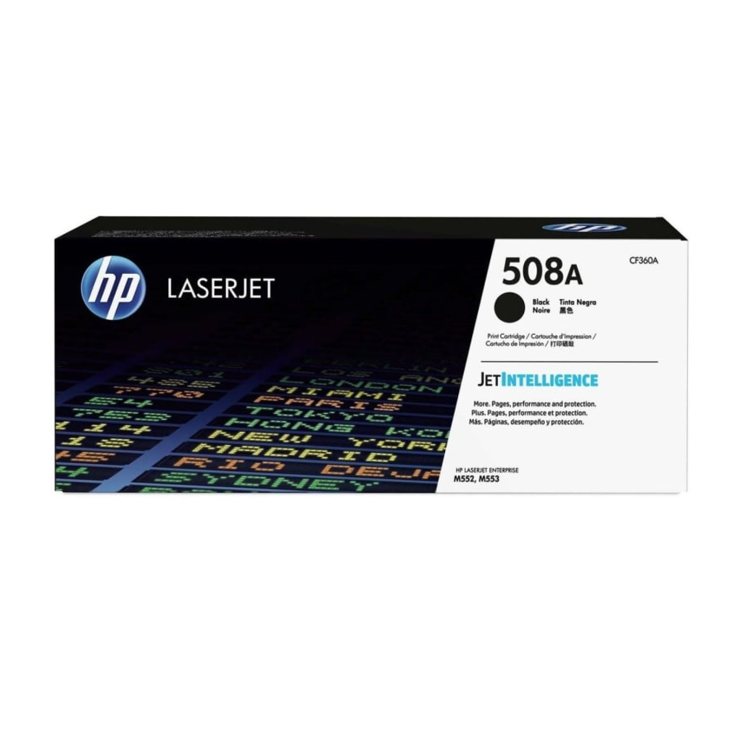 HP Tóner Original nº508A · Negro