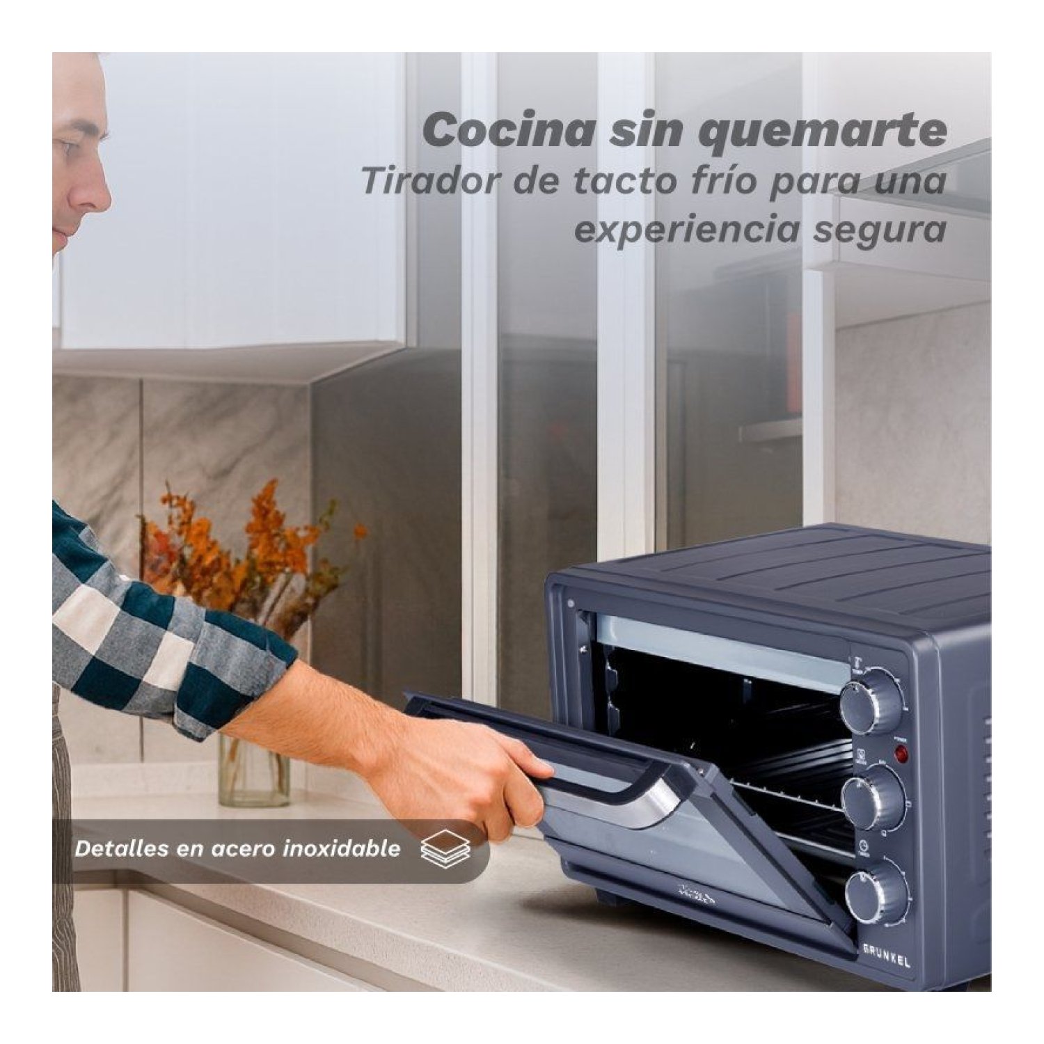 Grunkel HR-23Easy · Horno Sobremesa · 23L · 1600W