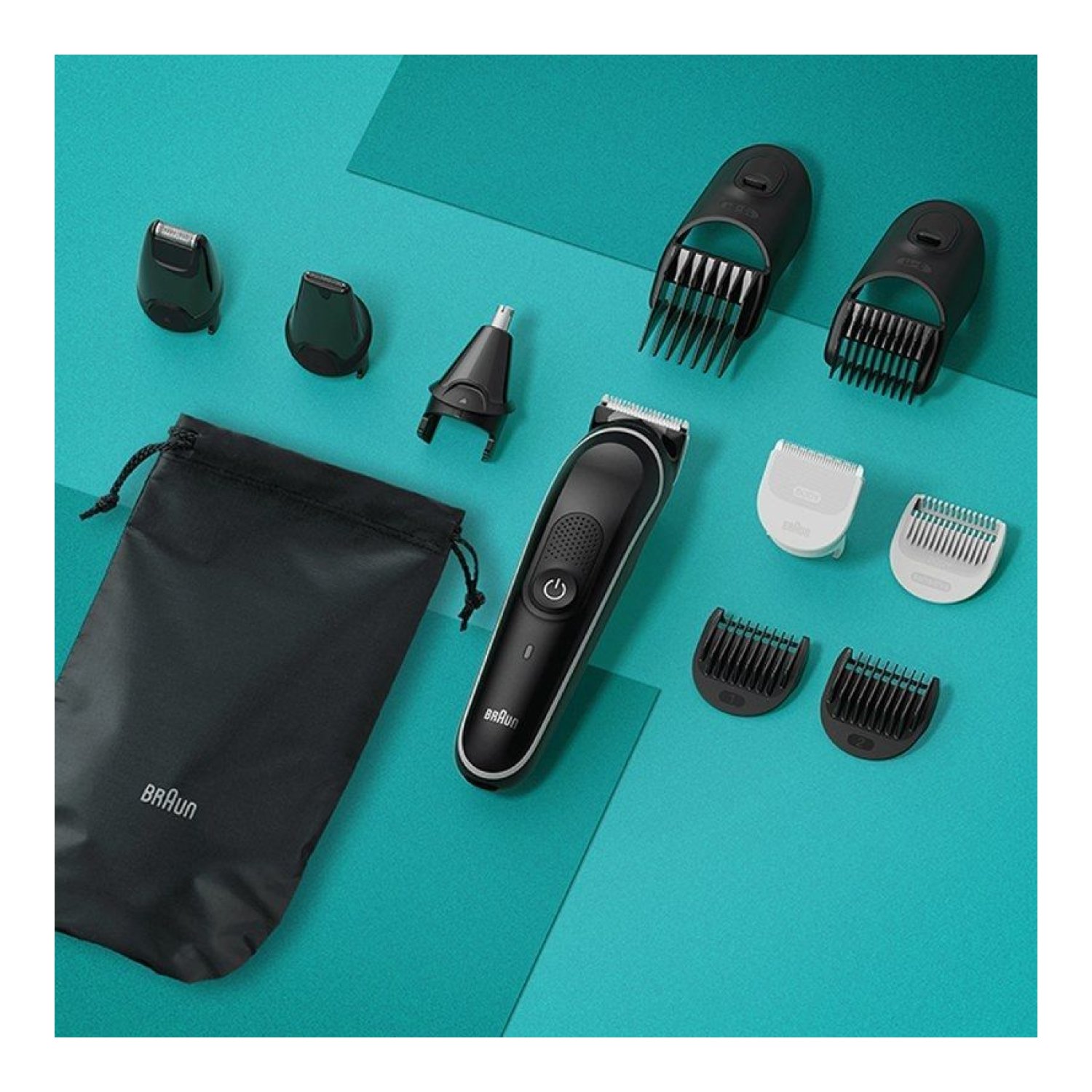 Braun Series 5 MGK5440 · Recortadora Todo en Uno · 10 Accesorios · Batería
