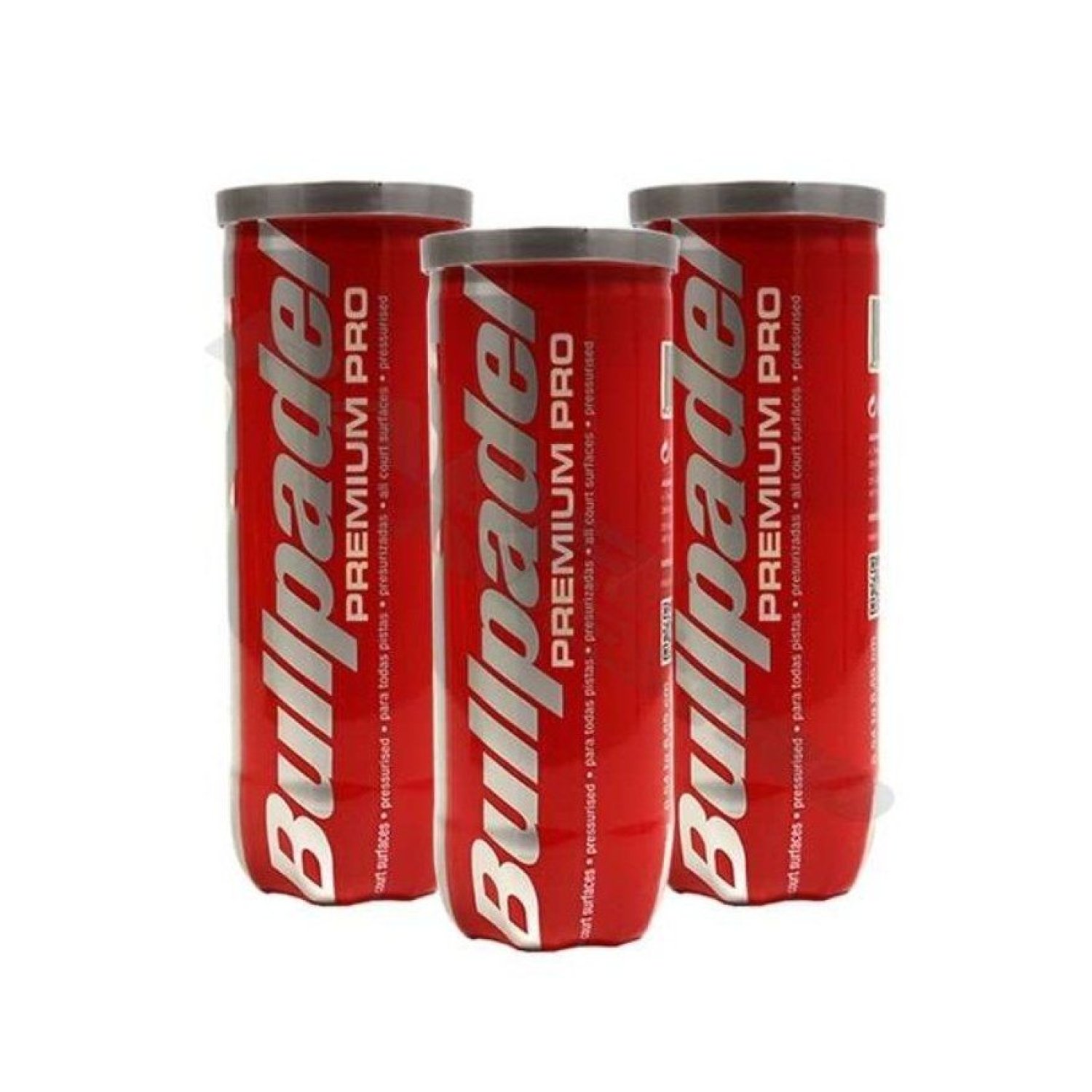 Bullpadel Premium Pro · Cajón Bolas de Pádel · 24 Packs x 3 Unidades