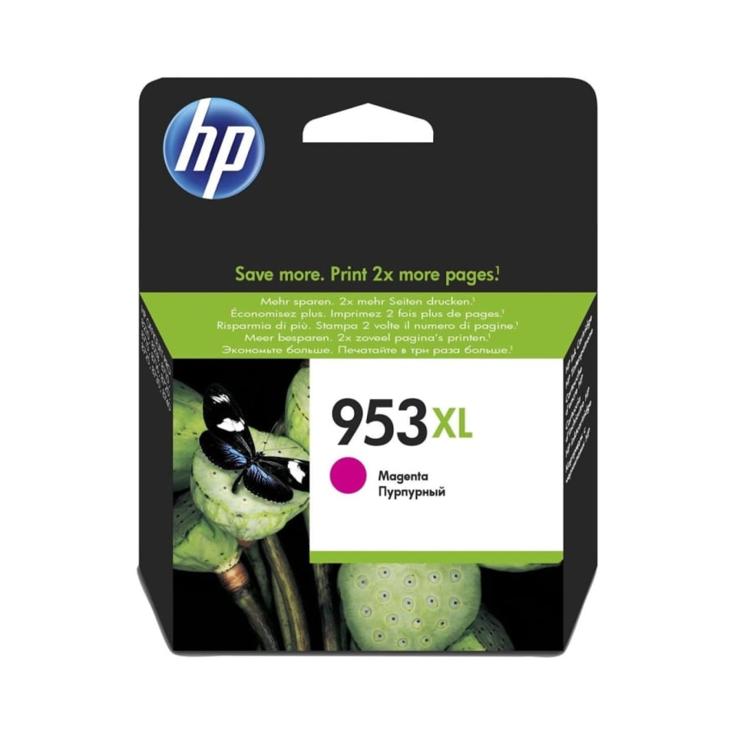 HP · Cartucho Tinta nº953 XL · Alta Capacidad · Magenta