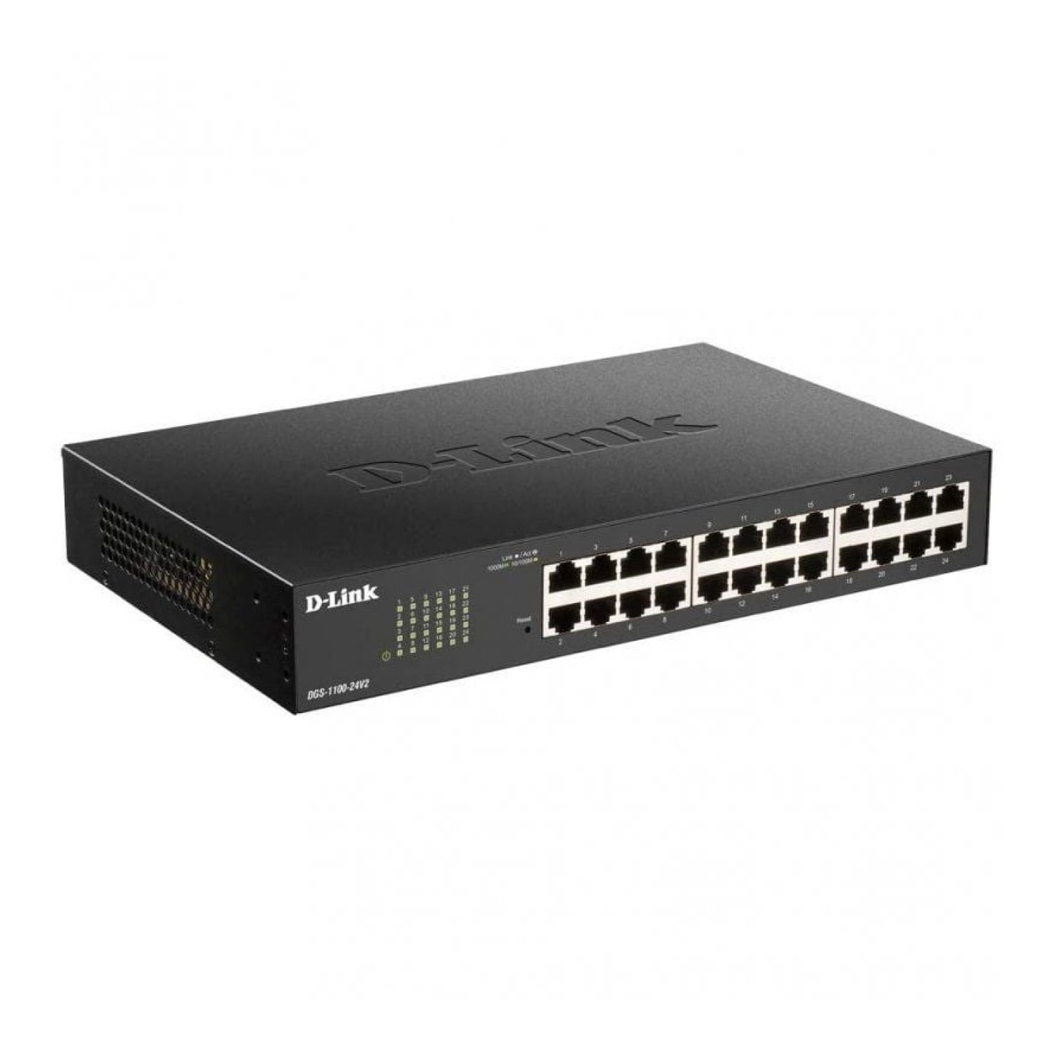 D-Link DGS-1100-24PV2 · Switch Gestionable · 24 Puertos Gigabit · PoE · RJ-45
