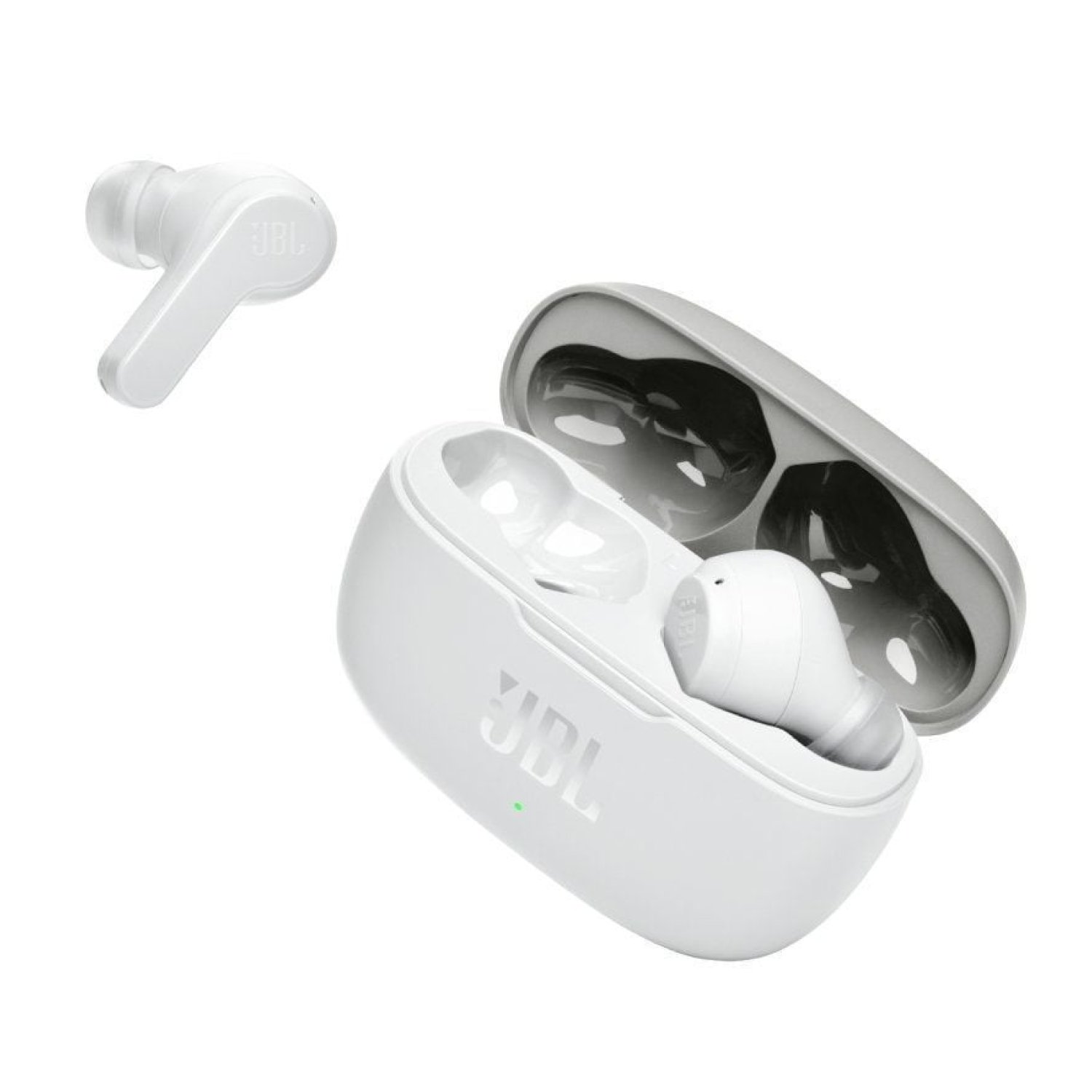 JBL Wave 200TWS · Auriculares Bluetooth · Autonomía 5h · Estuche Carga · Blancos