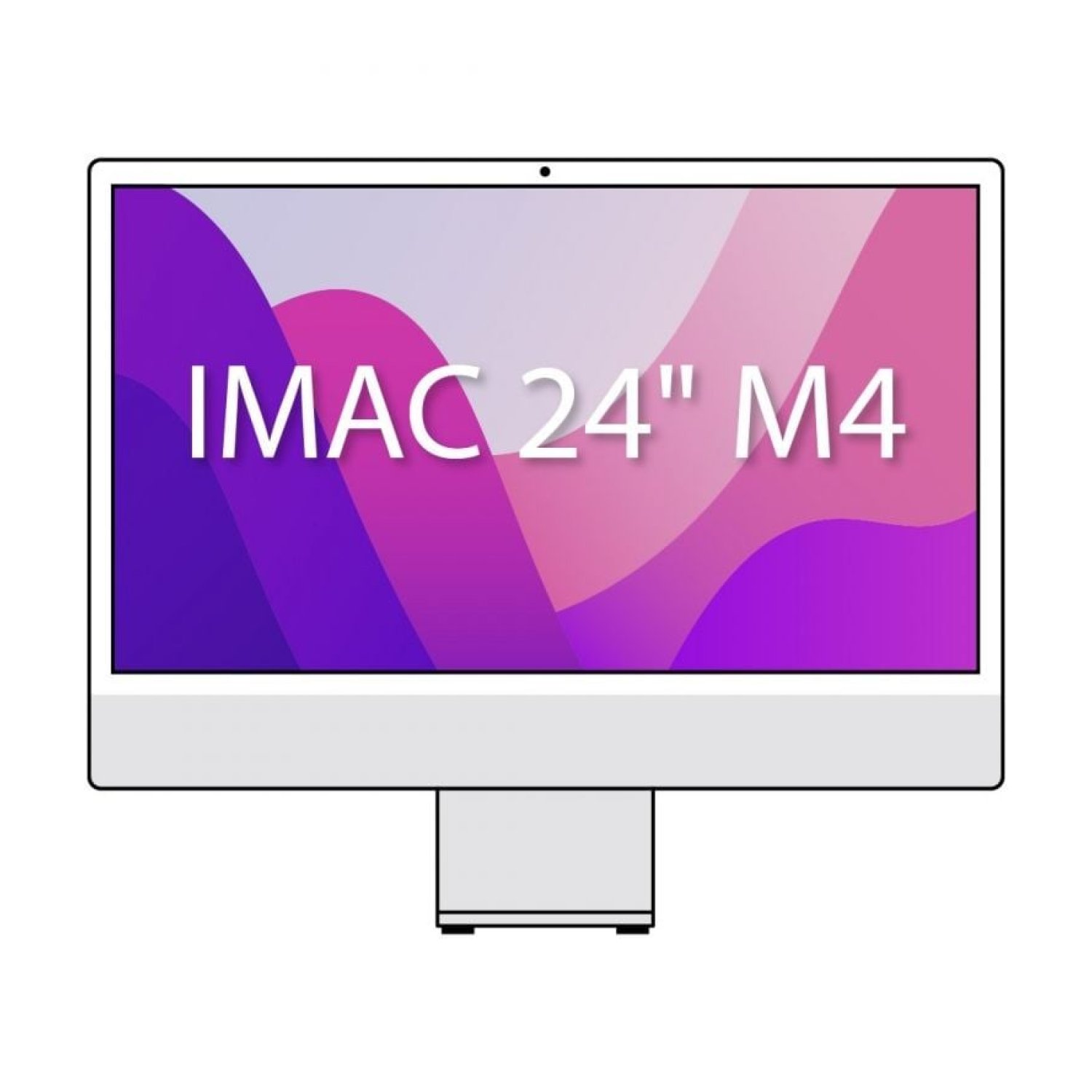 Apple iMac 24" · M4 10-Core · 16GB RAM · 256GB SSD · GPU 10-Core · Nanotexturizado