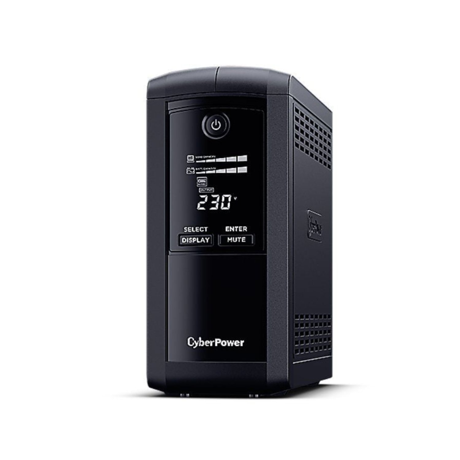 Cyberpower VP1000ELCD · SAI Interactivo · 1000VA-550W · 4 Salidas · Torre