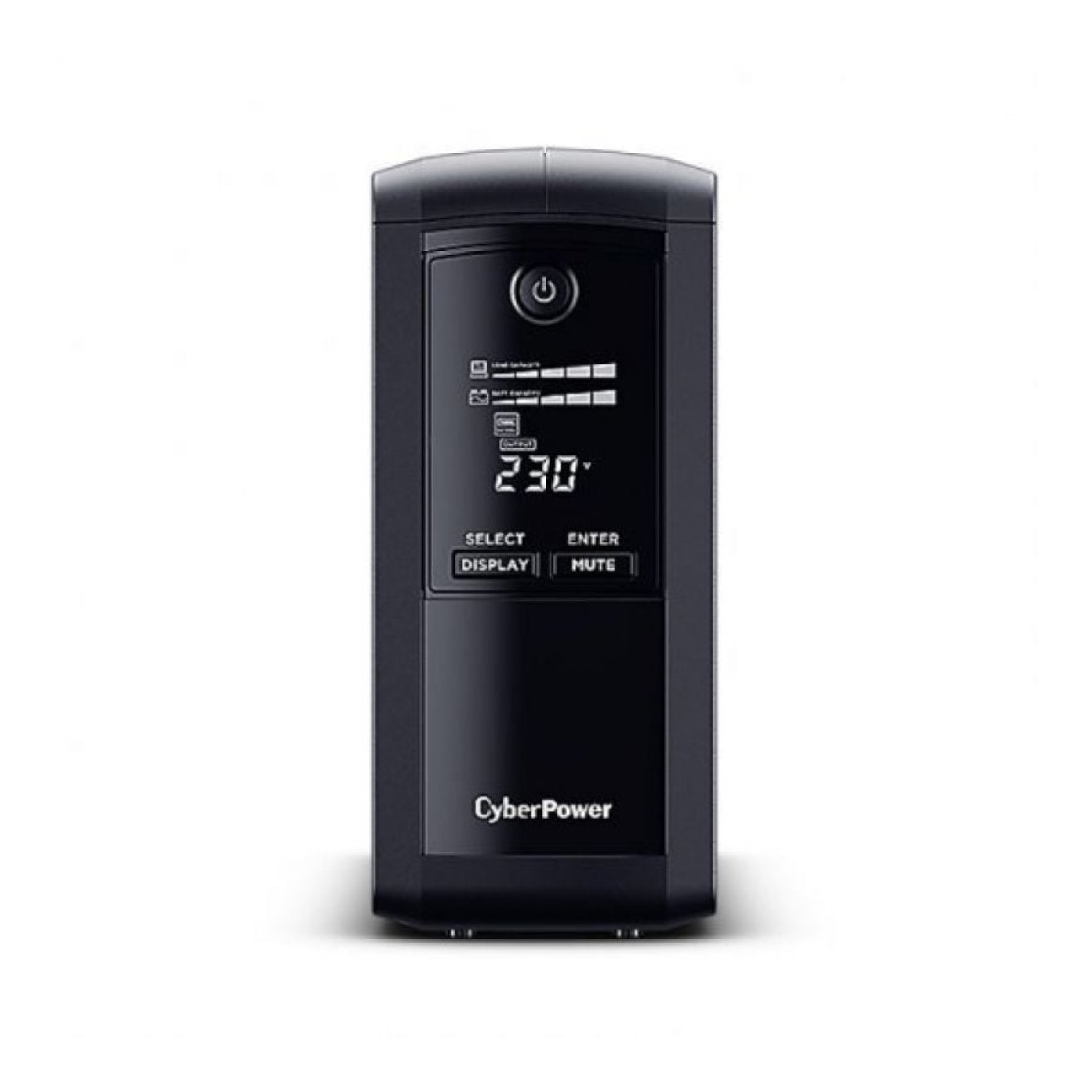 Cyberpower VP1000ELCD · SAI Interactivo · 1000VA-550W · 4 Salidas · Torre