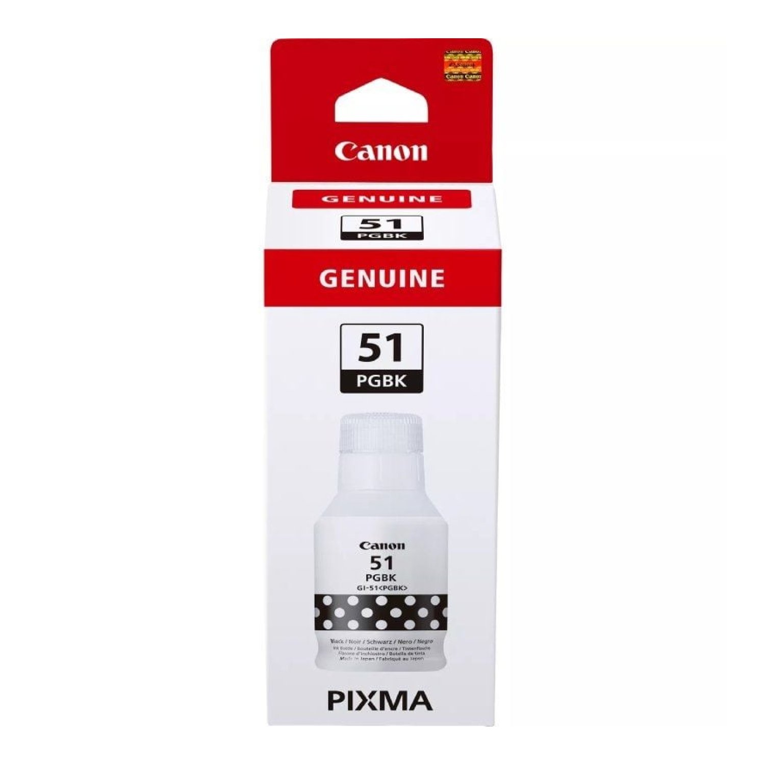 Canon GI-51 · Botella de Tinta Original · Negra