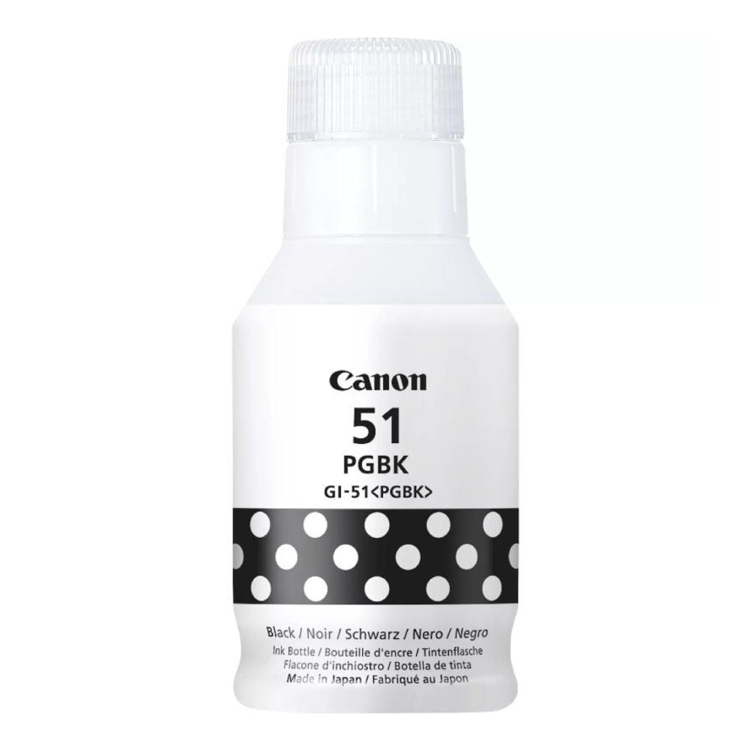 Canon GI-51 · Botella de Tinta Original · Negra