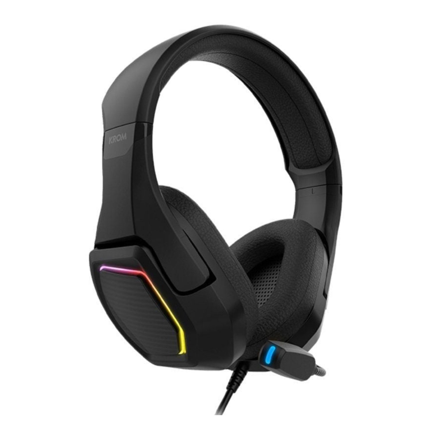 Krom Kopa · Auriculares Gaming 7.1 · Micrófono Integrado · USB 2.0 · Negros