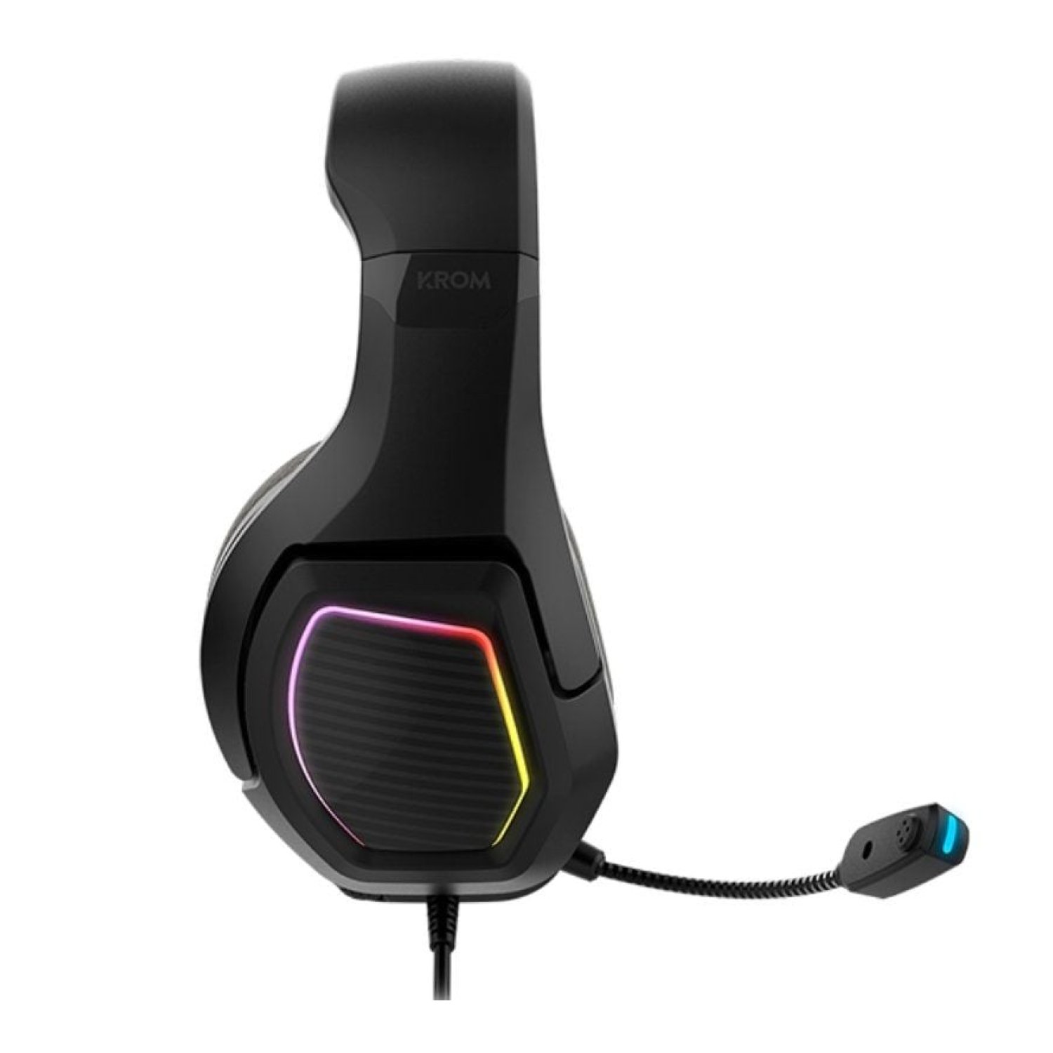 Krom Kopa · Auriculares Gaming 7.1 · Micrófono Integrado · USB 2.0 · Negros