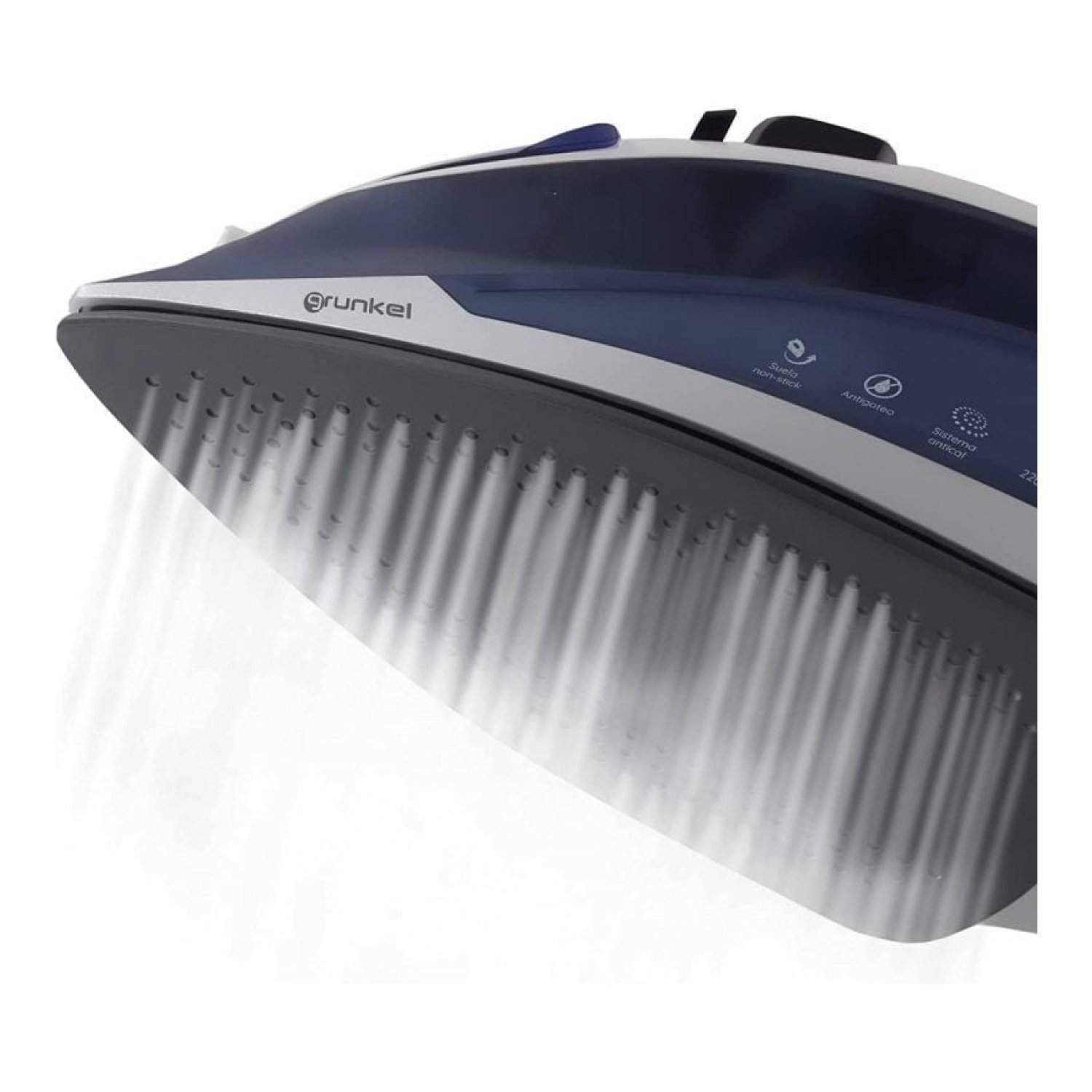 Grunkel PL-22NS · Plancha de Vapor · 2200W · Depósito 280ml
