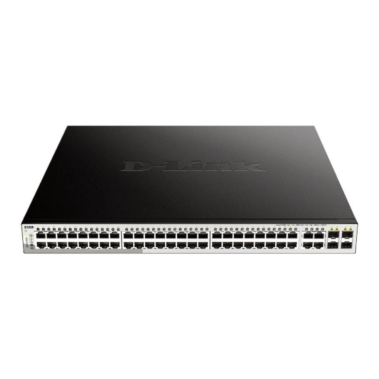D-Link DGS-1210-52MP · Switch Gestionable · 52 Puertos Gigabit · PoE · 4 SFP